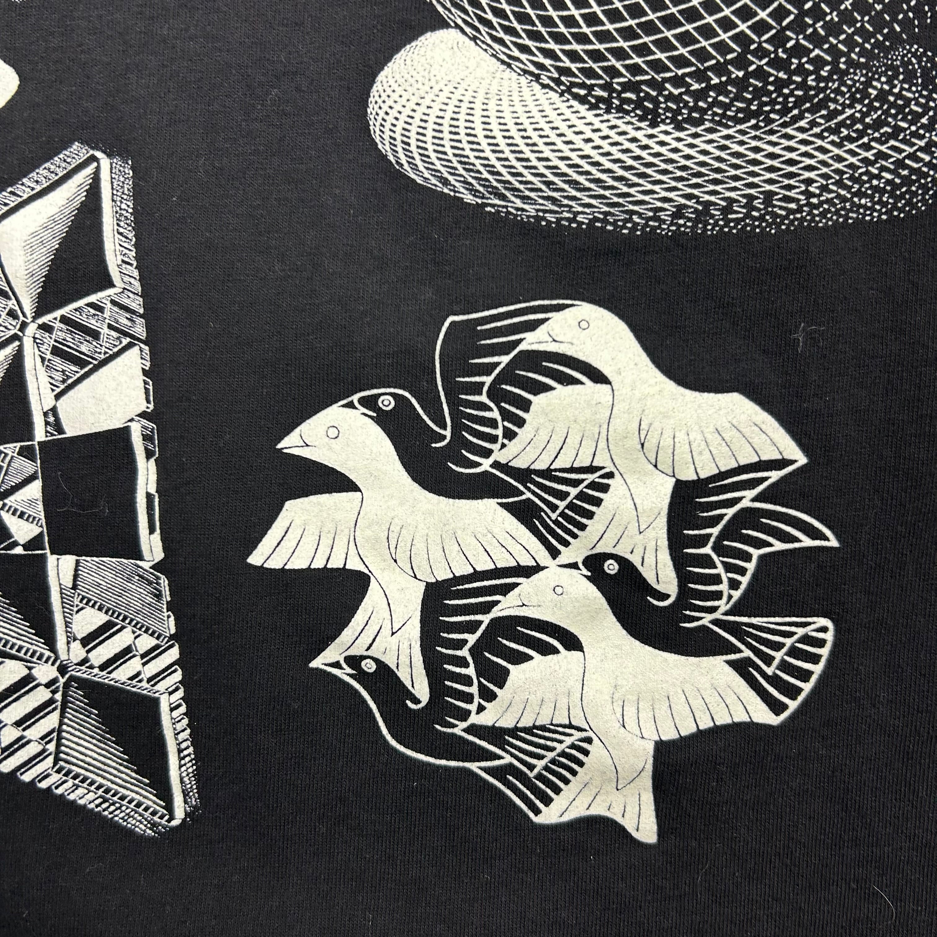 Vintage MC Escher Art Tee Black