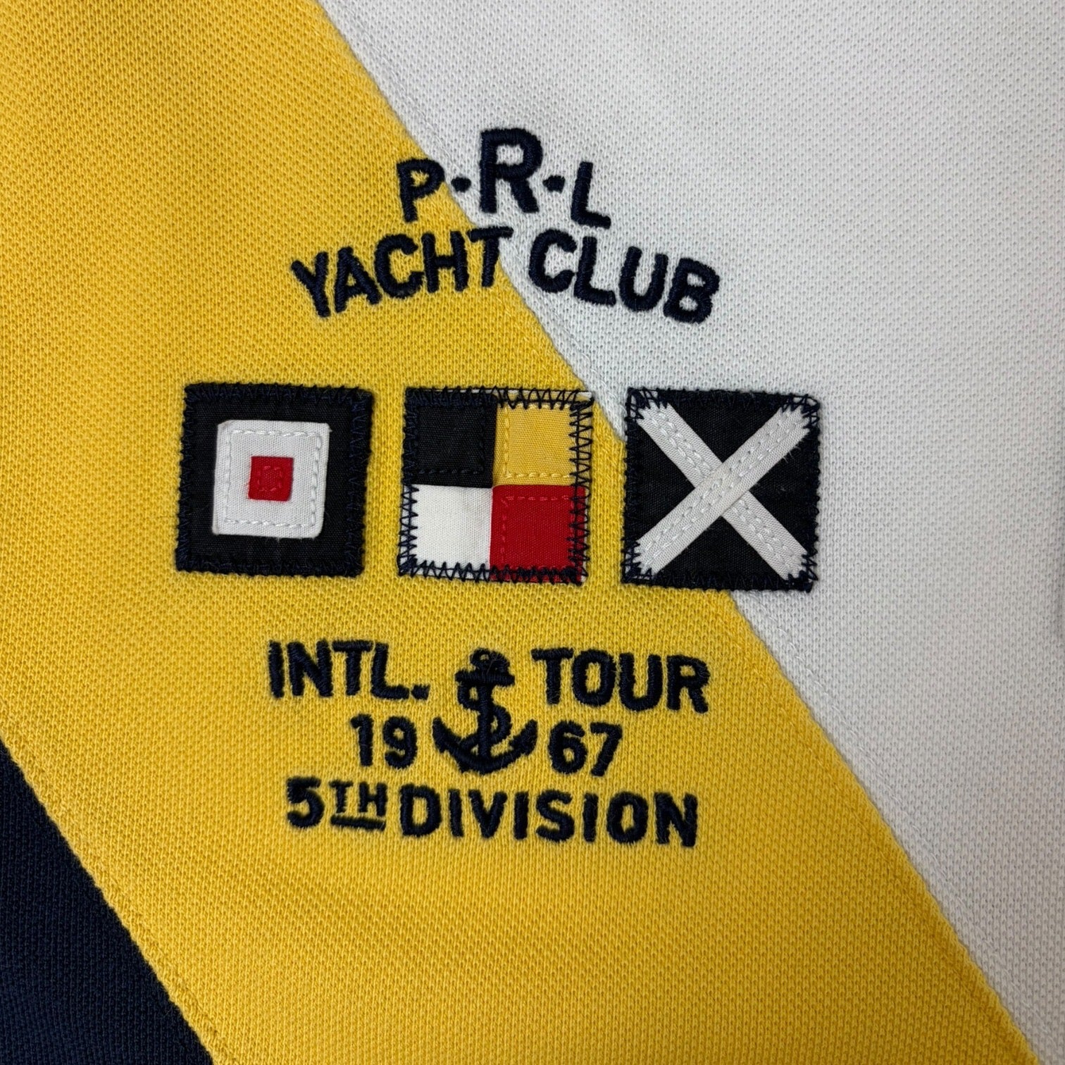 Polo Ralph Lauren Big Pony Yacht Club Shirt White/Navy