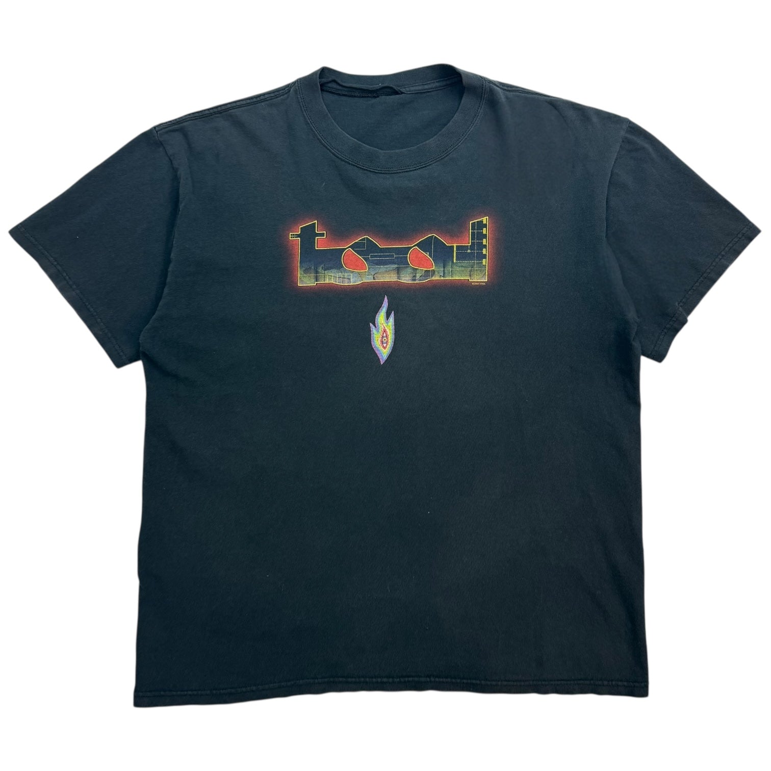 2002 Tool Inside The Outside Tour Tee Black