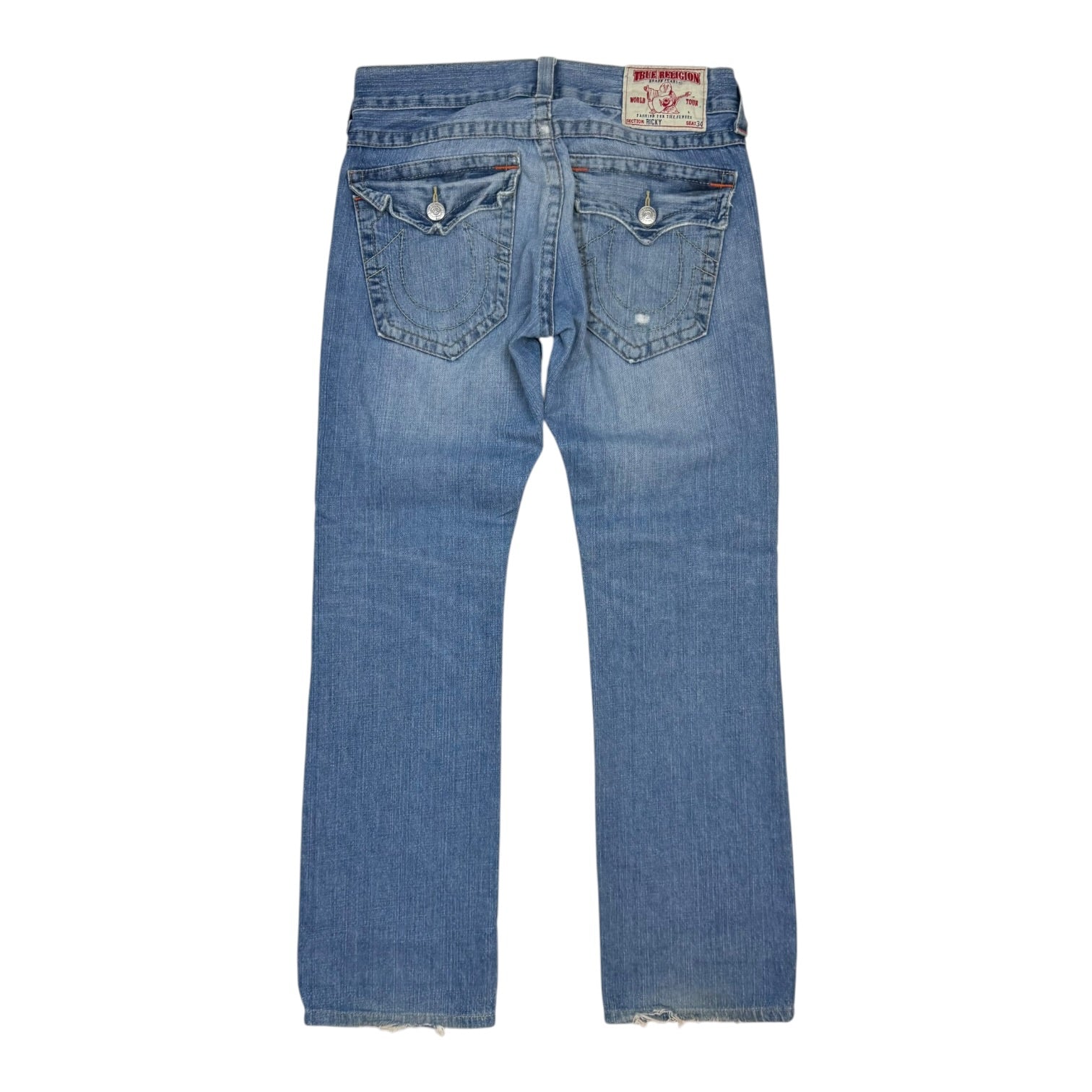 Vintage True Religion Ricky Cut Denim Pants Medium Wash
