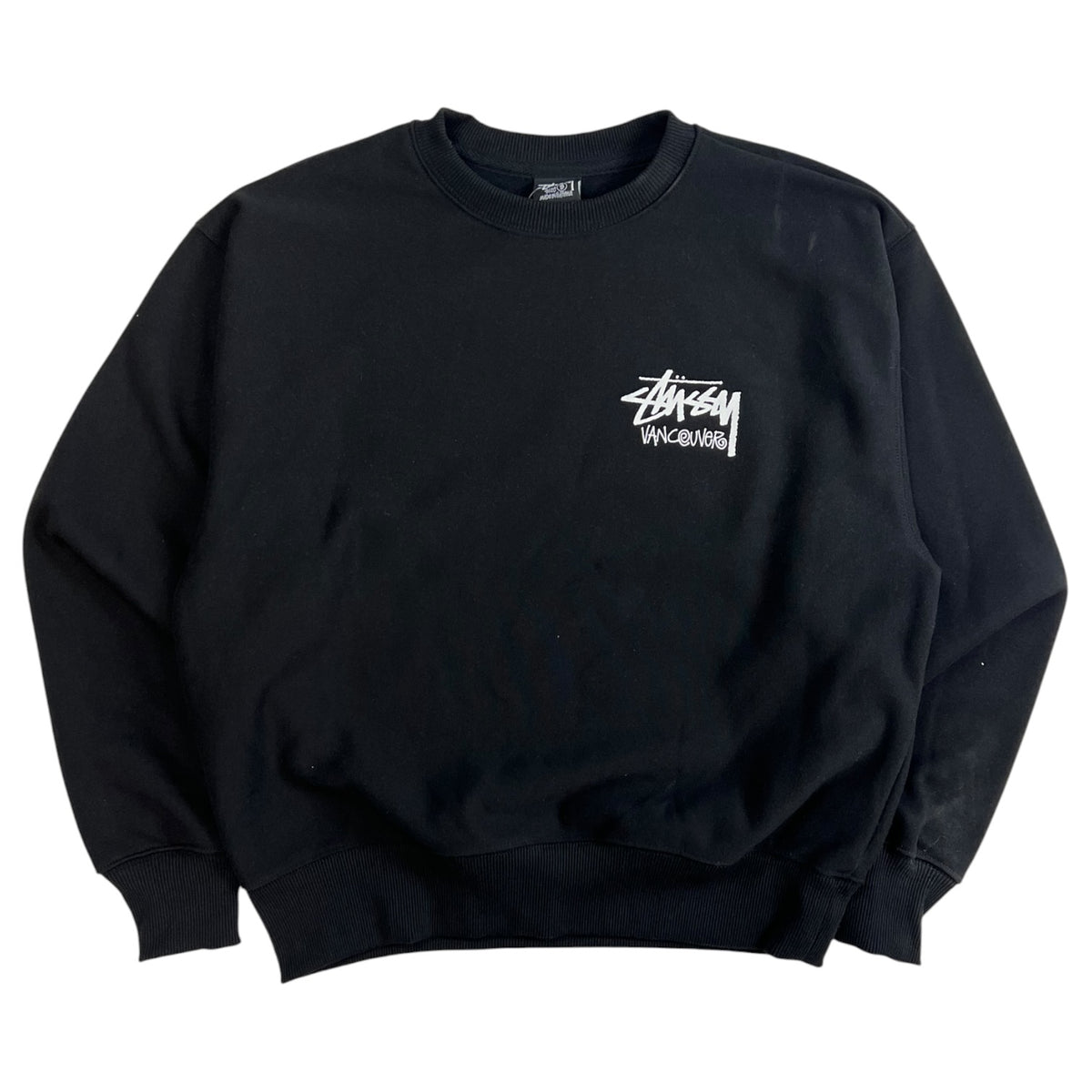 Stussy Vancouver Chapter Crewneck Black