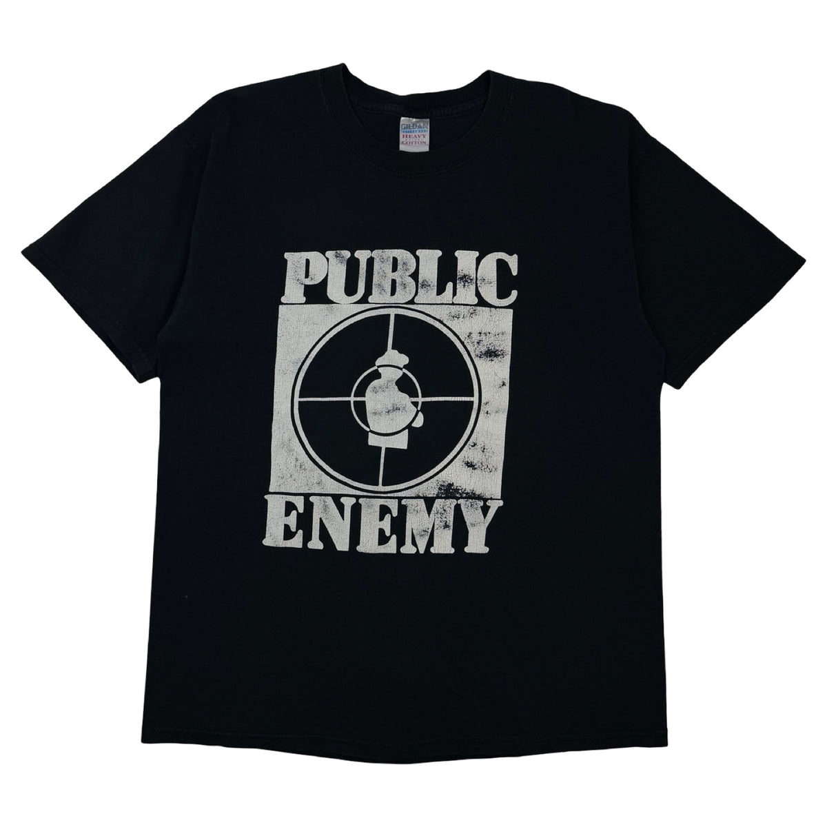 Vintage Public Enemy Crosshairs T-Shirt Black