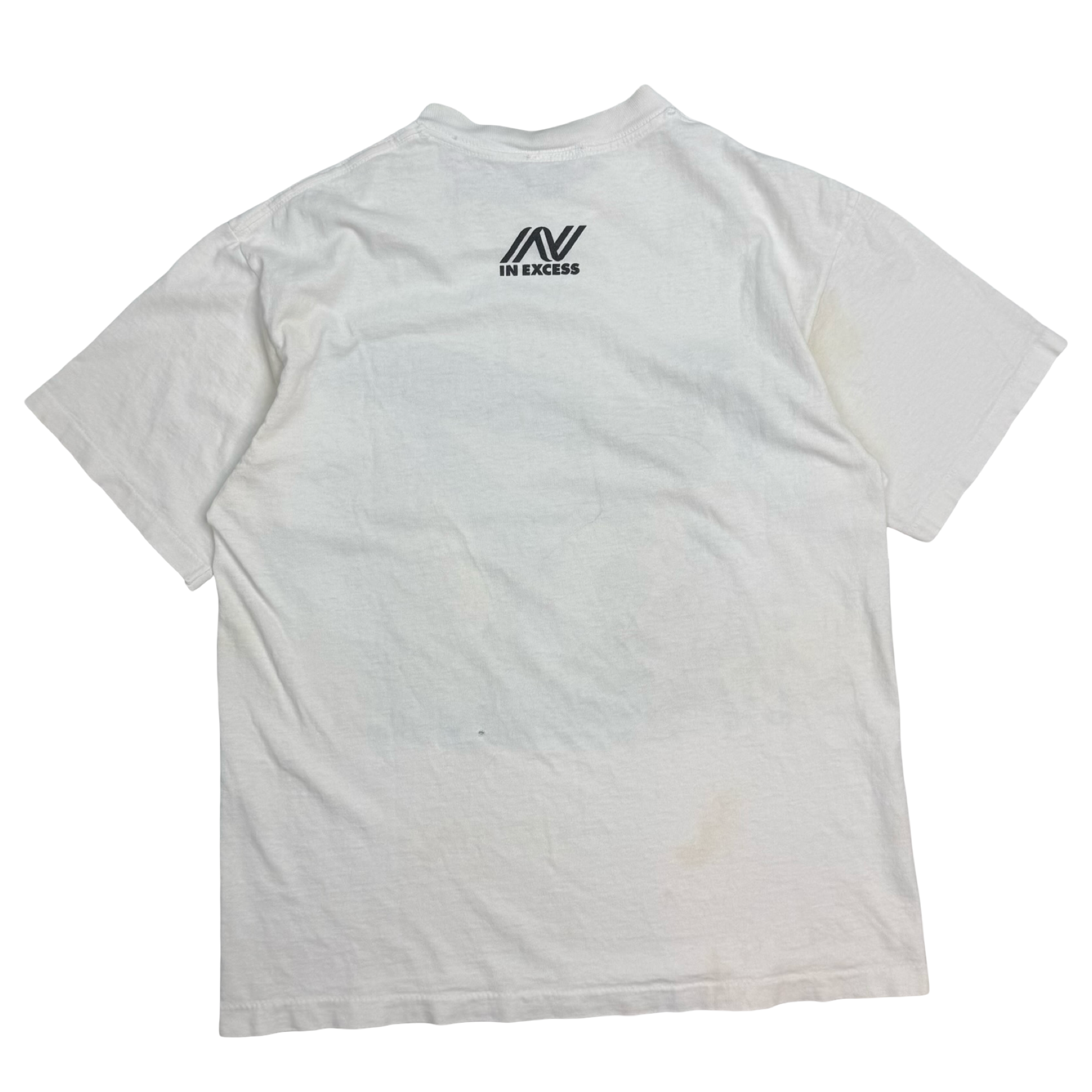 Vintage In Excess ‘Dig In Excess’ Soccer Tee White