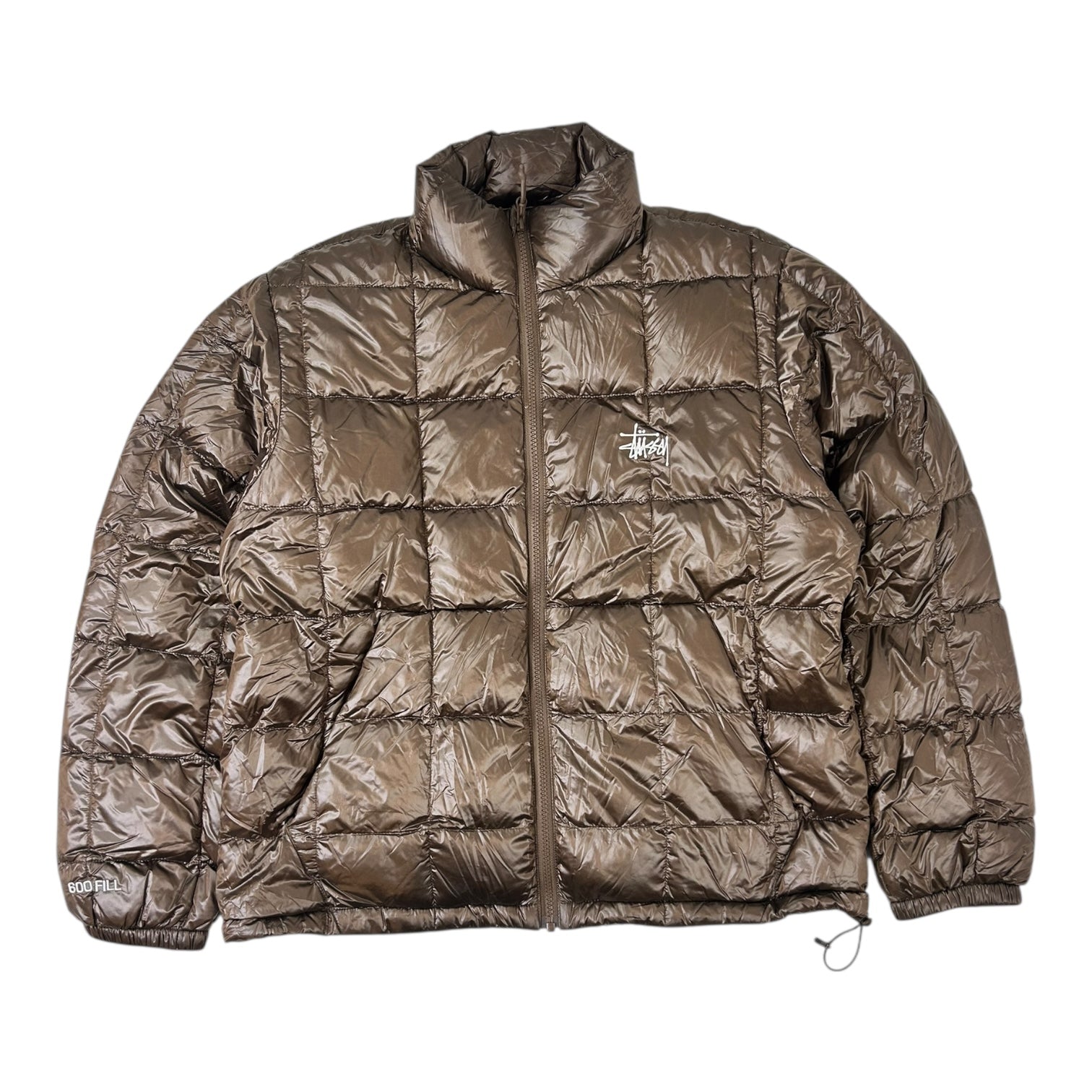 Stussy Mid-Weight Puffer Brown