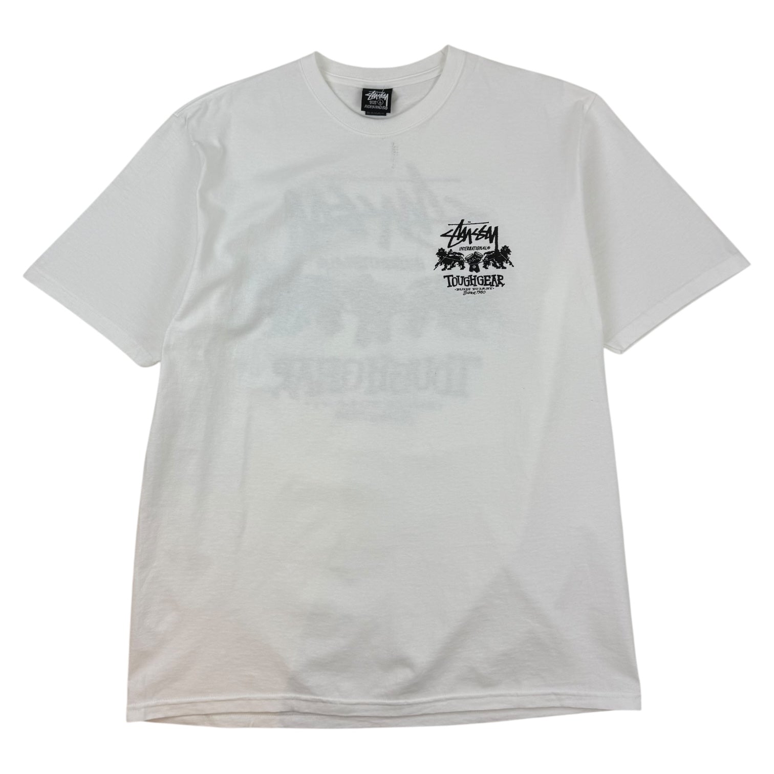 Stüssy Tough Gear T-Shirt White