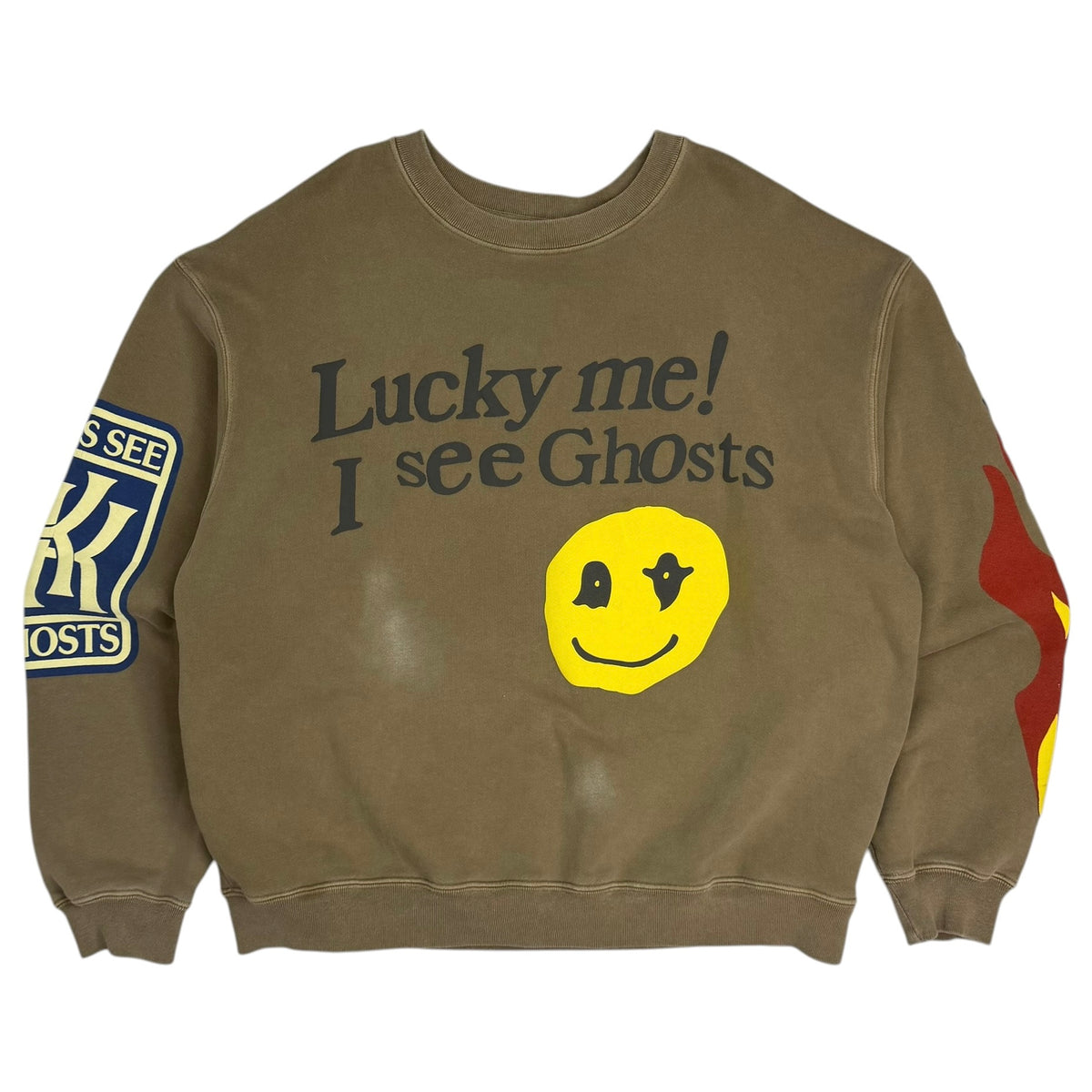 Cactus Plant Flea Market Camp Flog Gnaw Crewneck Brown