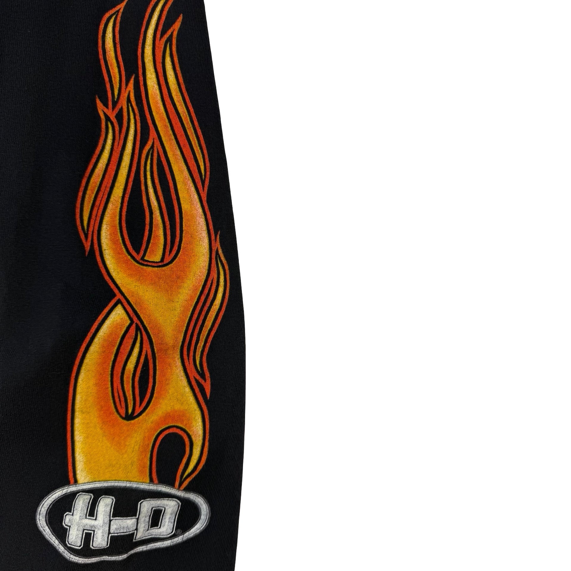 Vintage Harley Davidson Toronto Flames Longsleeve Black