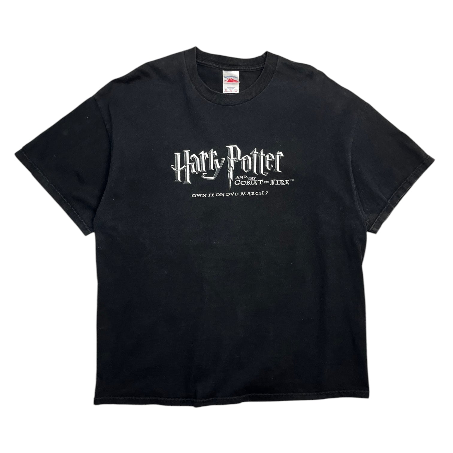 Vintage Harry Potter and The Goblet of Fire Promo Tee Black