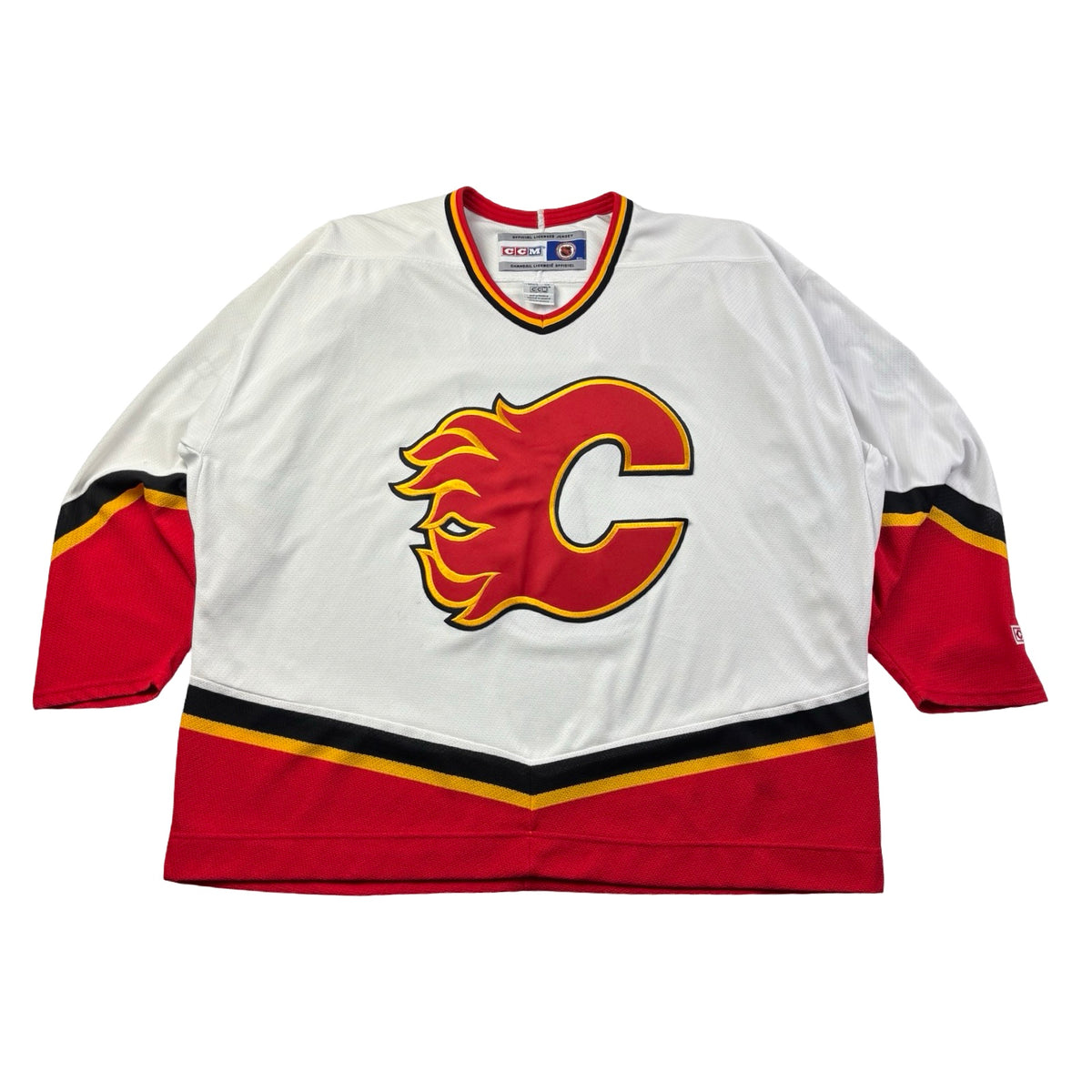 Vintage CCM Calgary Flames NHL Away Jersey