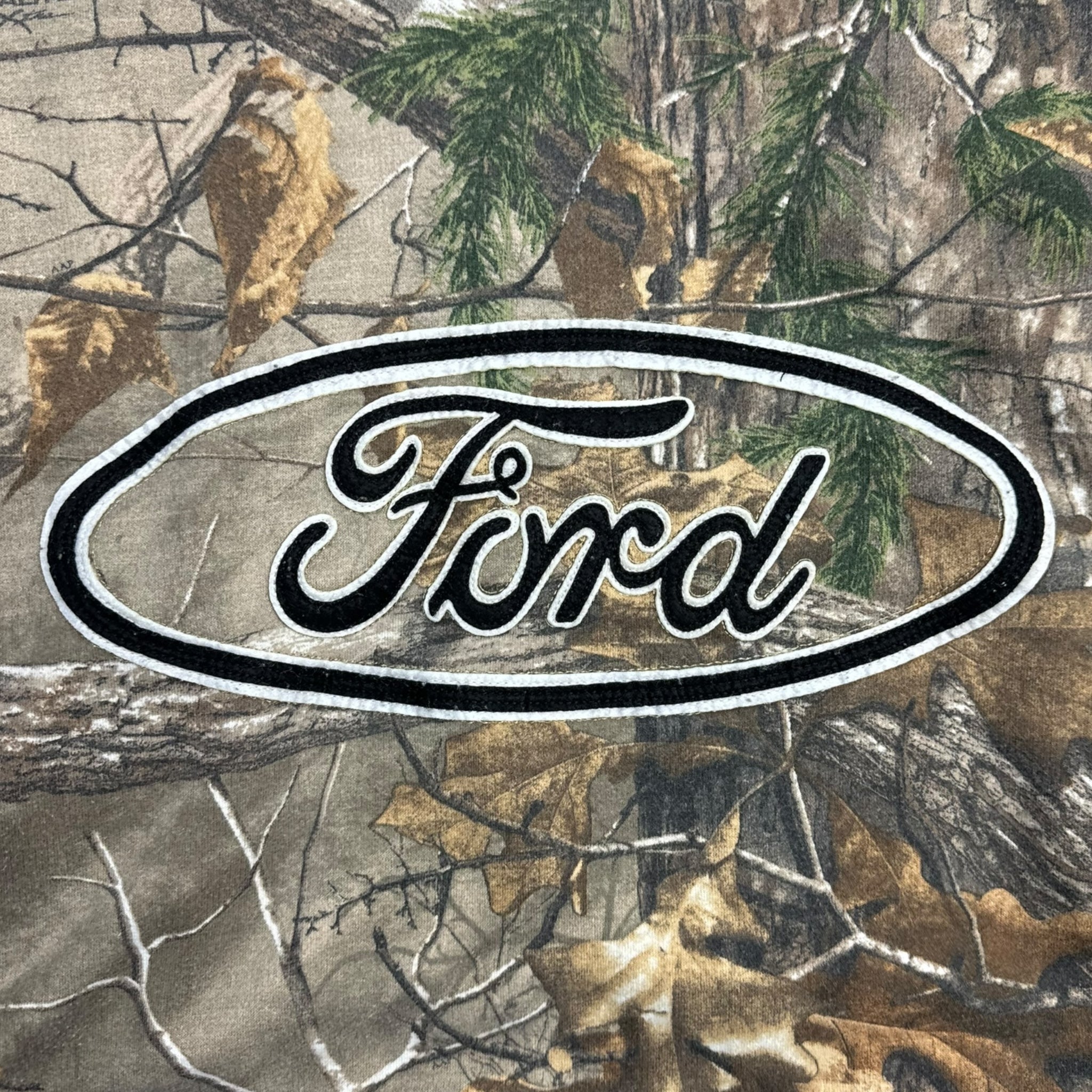 Y2K Ford Real Tree Pullover Sweater