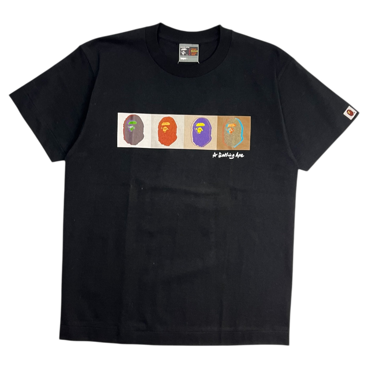 BAPE A Bathing Ape x Andy Warhol Apes Tee