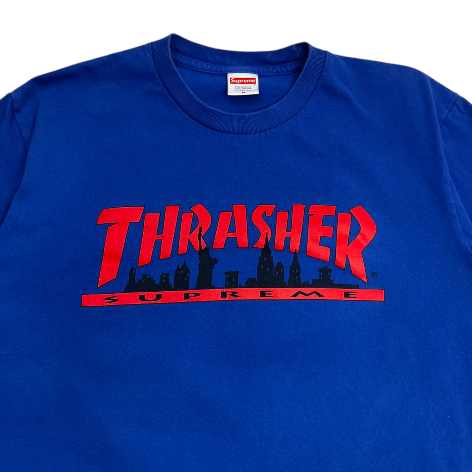 Supreme Thrasher Skyline T-Shirt Royal