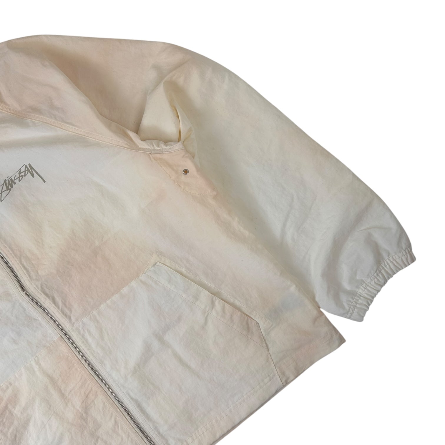 Stussy Beach Shell Wave Jacket Bone