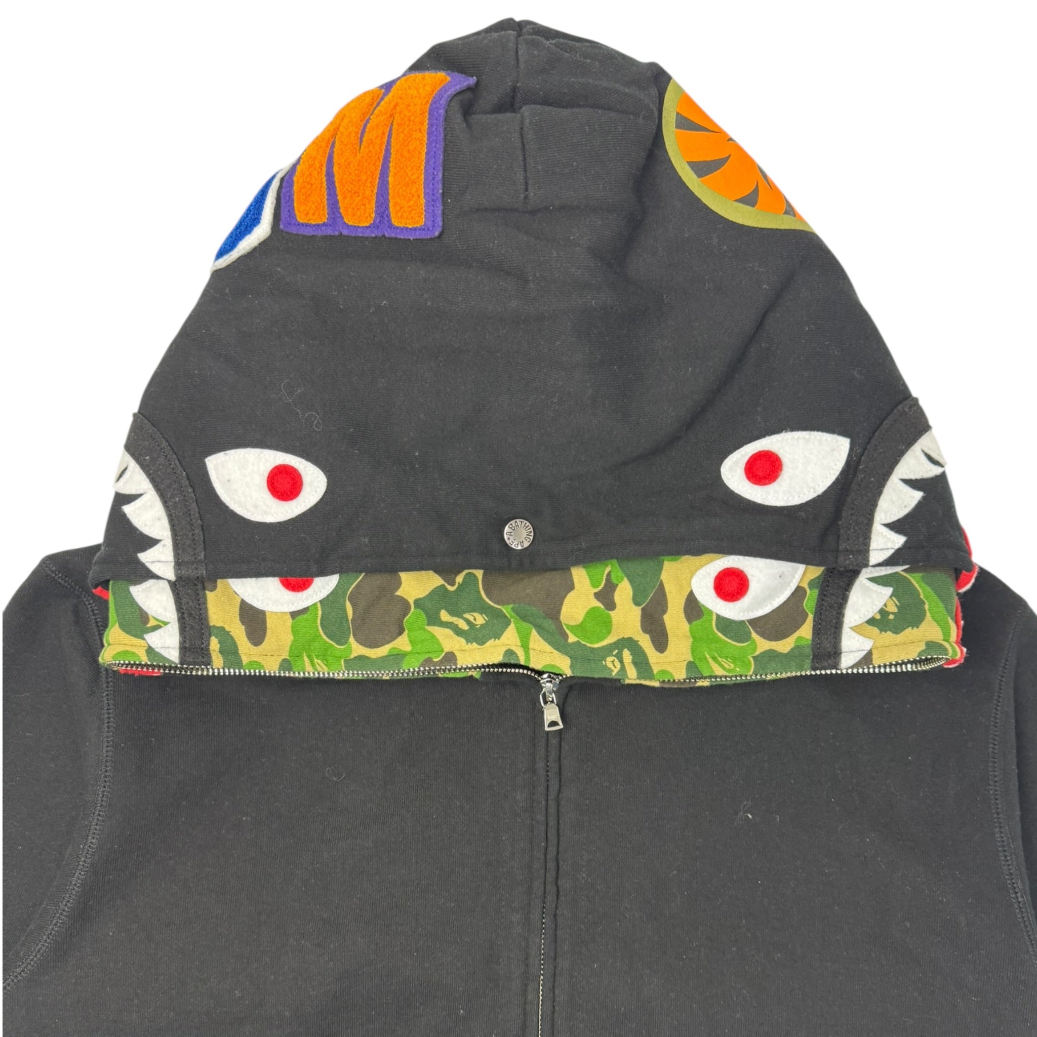 BAPE ABC Camo Shark Full Zip Double Hoodie