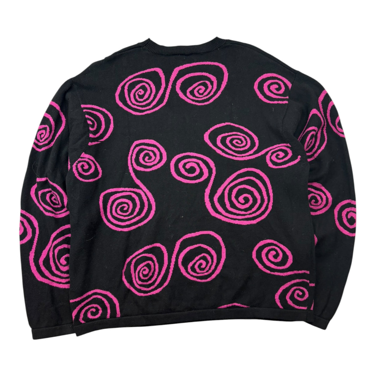 Stussy Hand Drawn S Sweater Black
