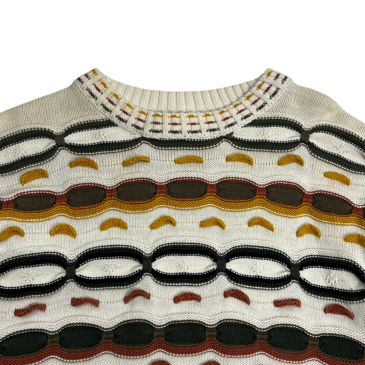 Vintage Earthtone 3D Knit