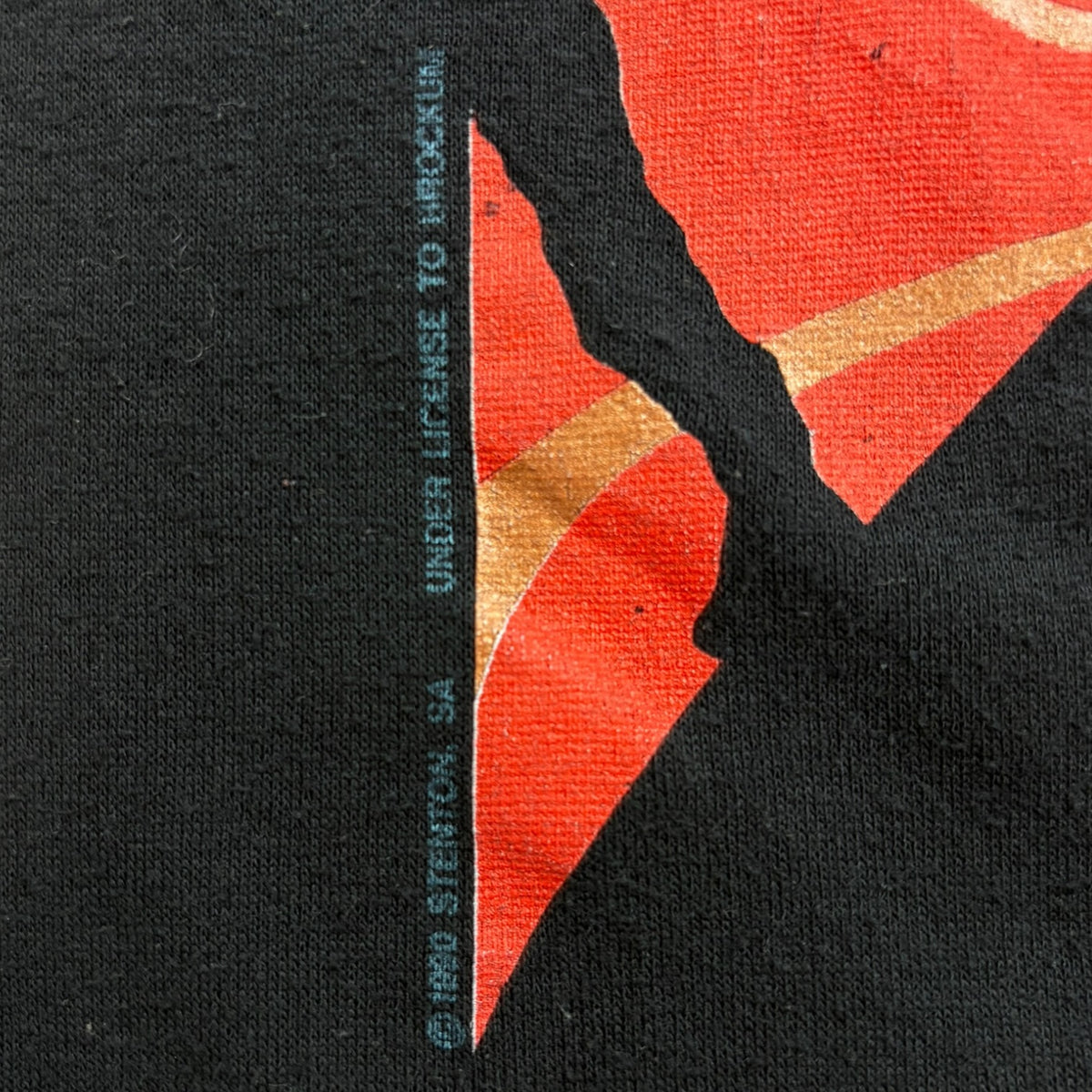 Vintage 1990 David Bowie Sound+Vision Tour T-Shirt Black