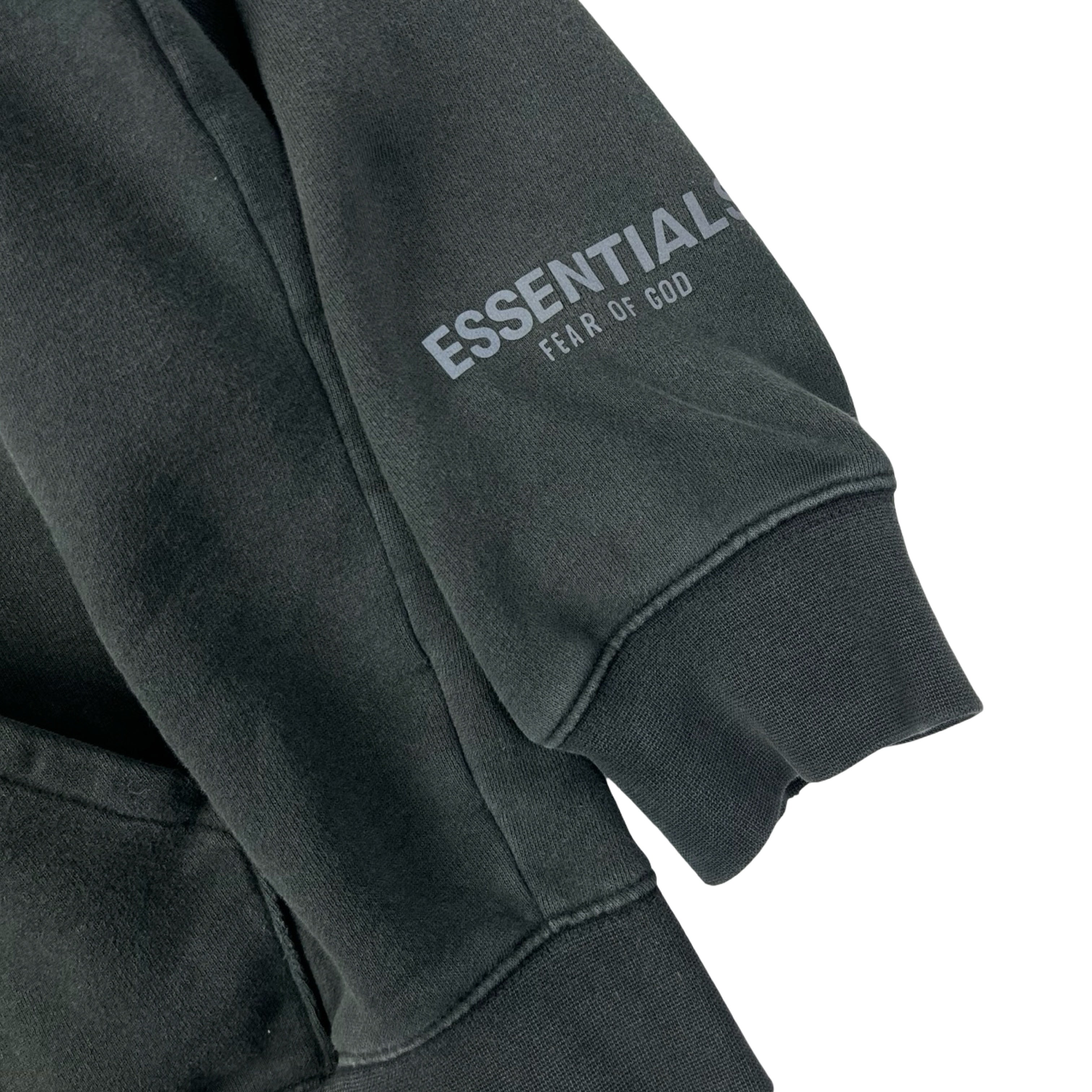 Essentials Zip Hoodie Core Black