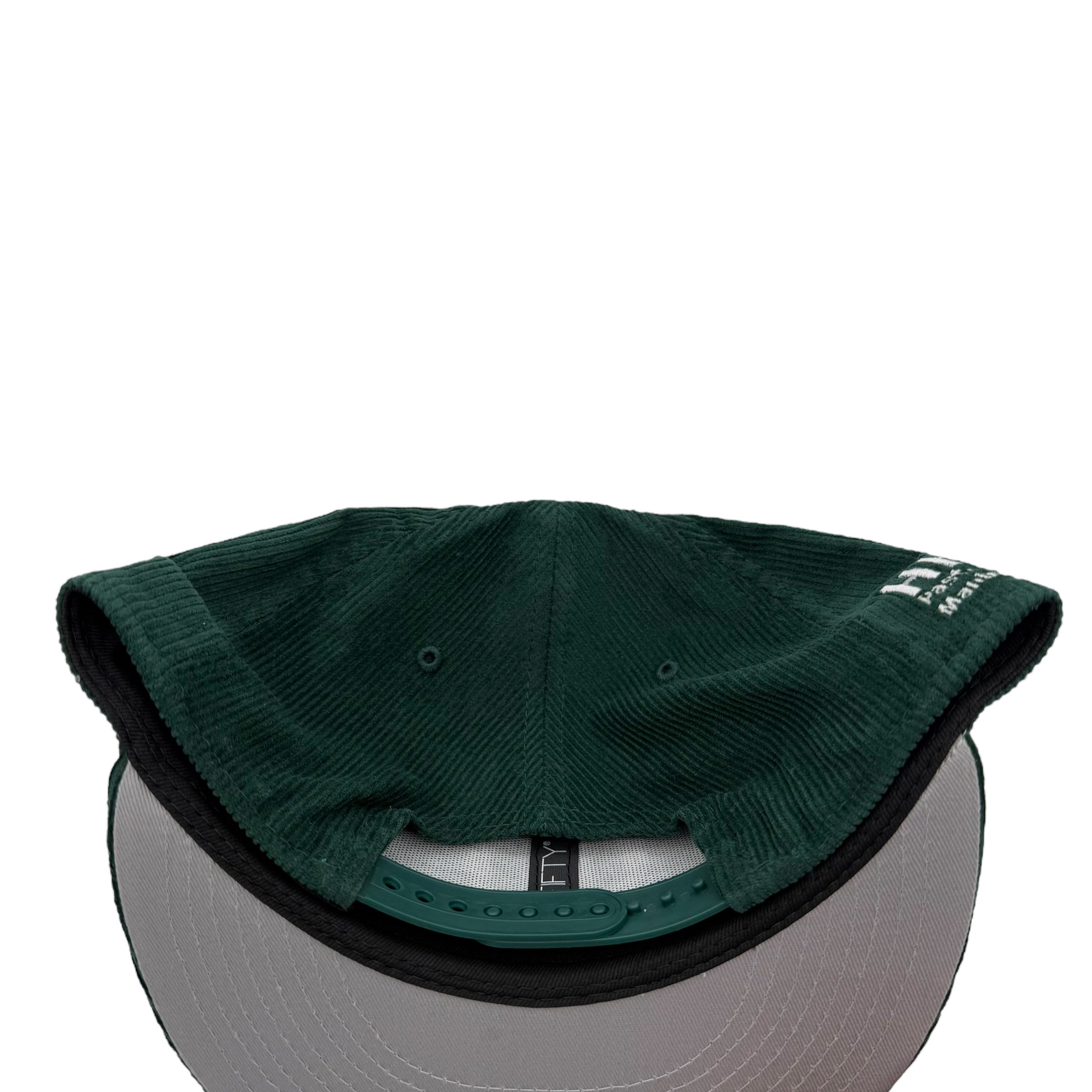 Hidden NY New Era Corduroy Hat Green