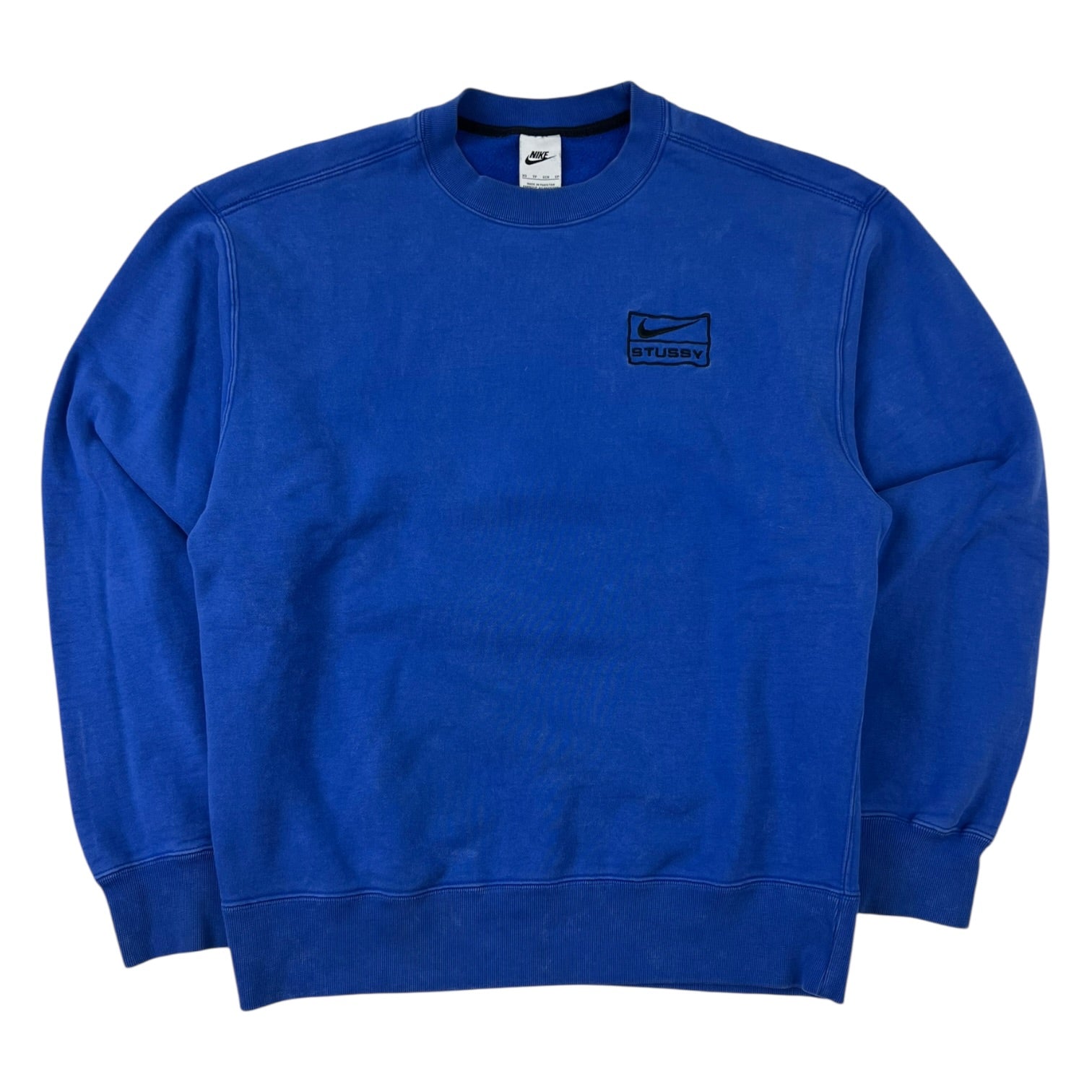 Nike x Stussy Acid Wash Crew Fleece