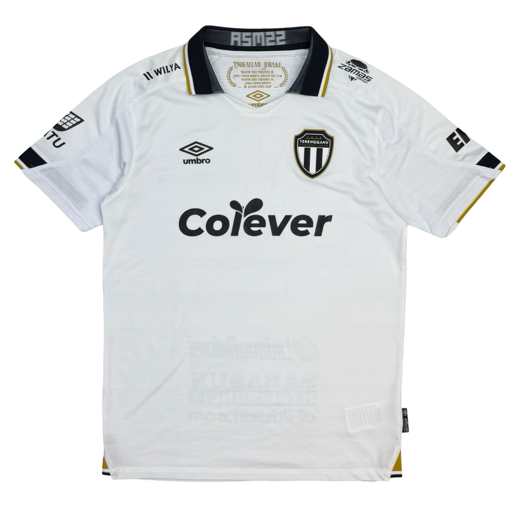 2023 Umbro Terengganu FC Home Jersey White