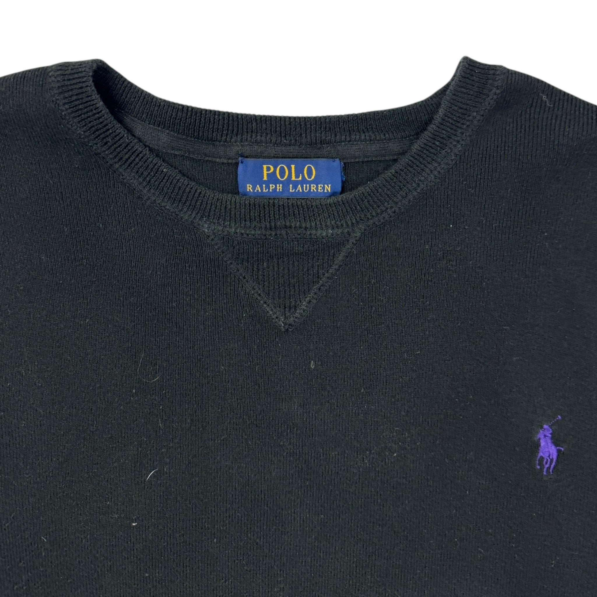 Vintage Polo Ralph Lauren Crewneck Black