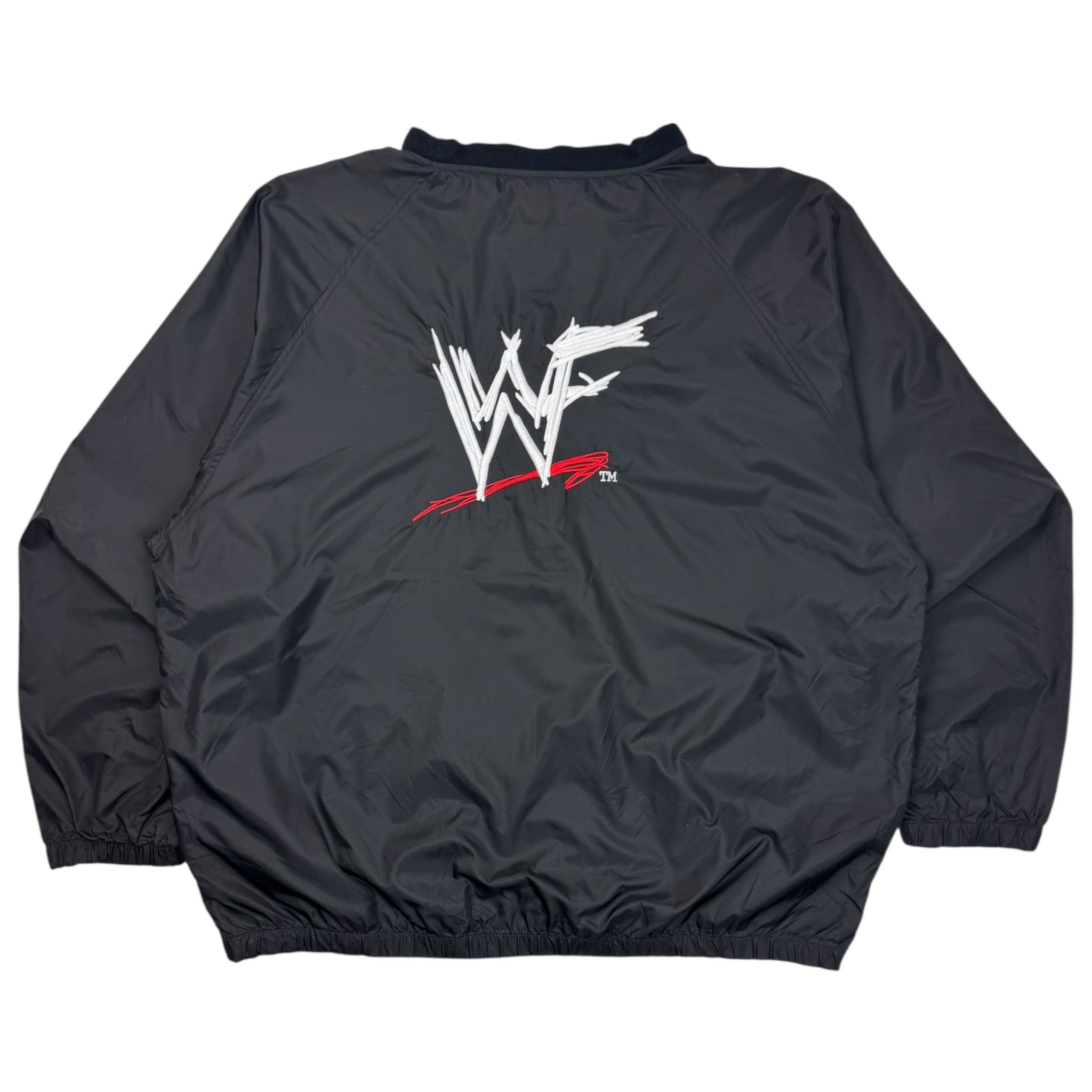 Vintage WWF Embroidered Warm-Up Jacket