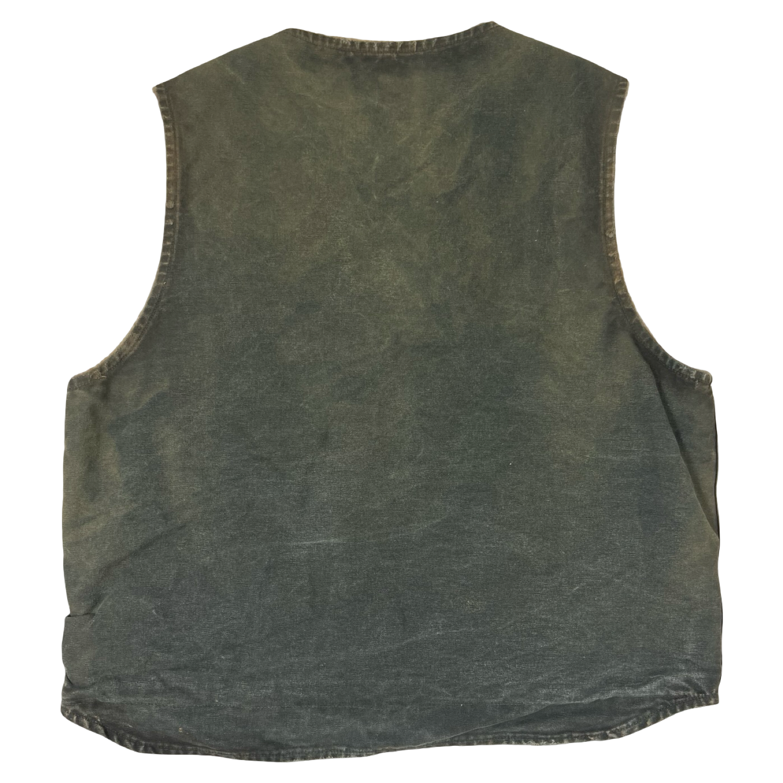 Vintage Carhartt Rugged Sherpa Lined Vest Sandstone