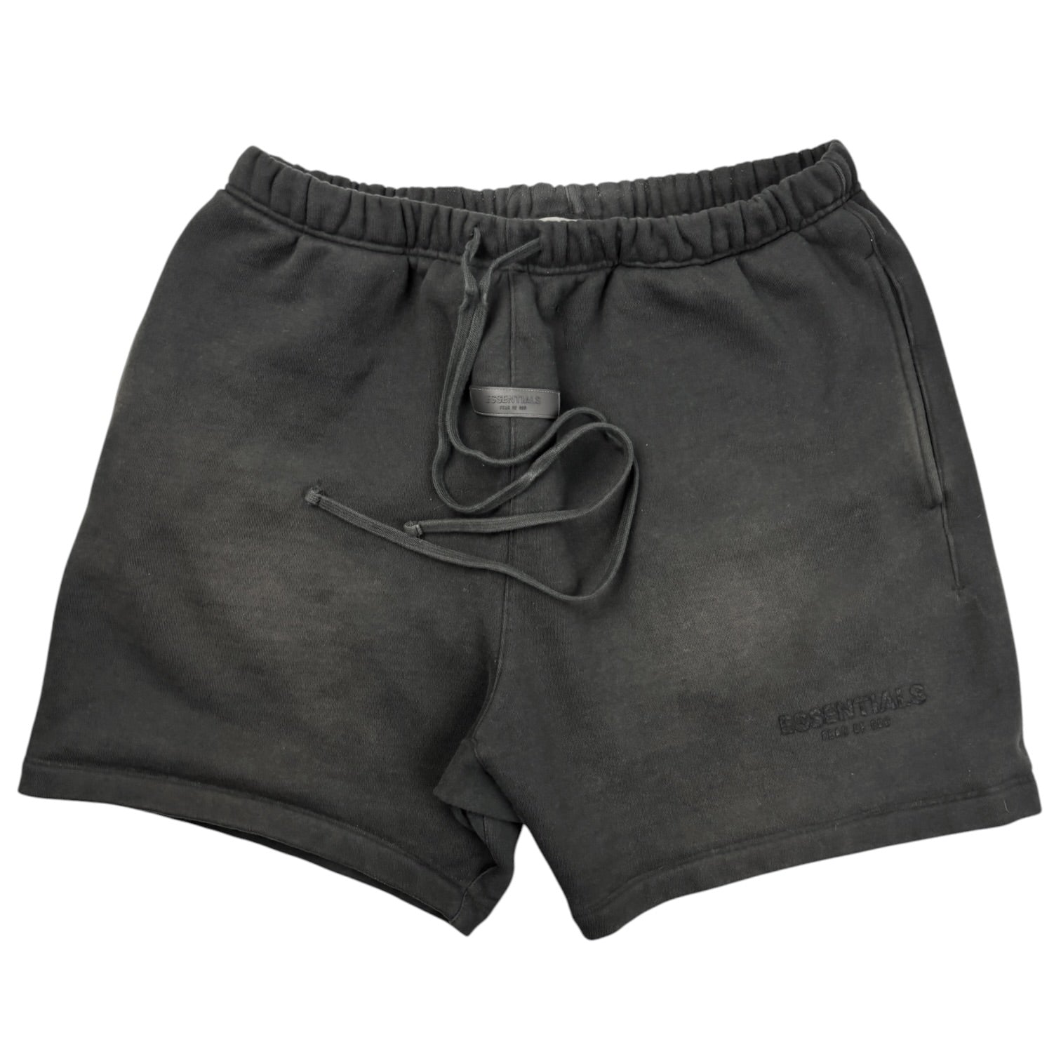 Fear Of God Essentials Fleece Shorts Sunfaded Black