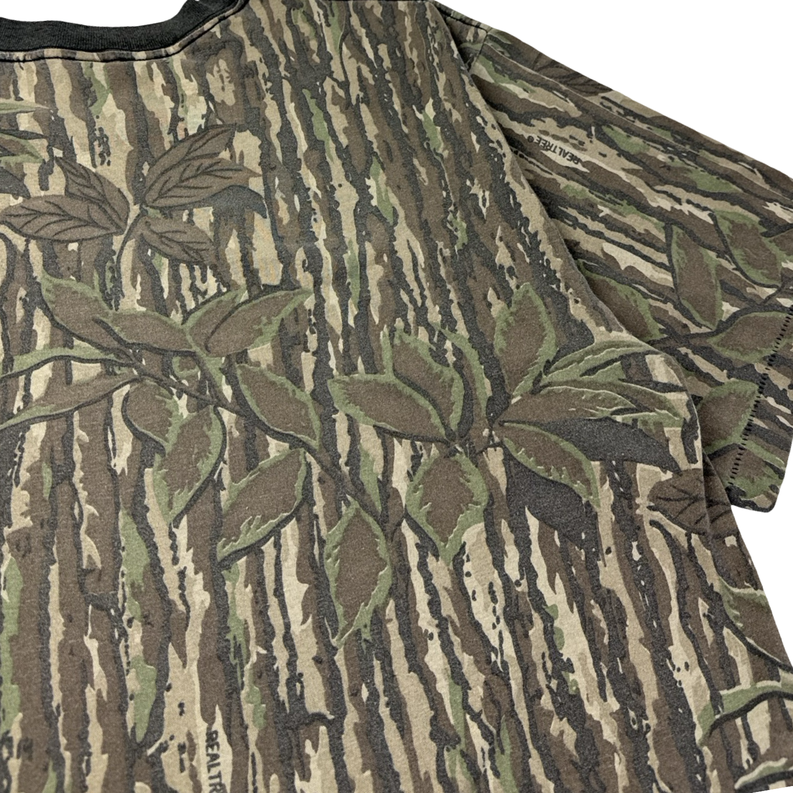 Vintage Treebark Camo Pocket T-Shirt