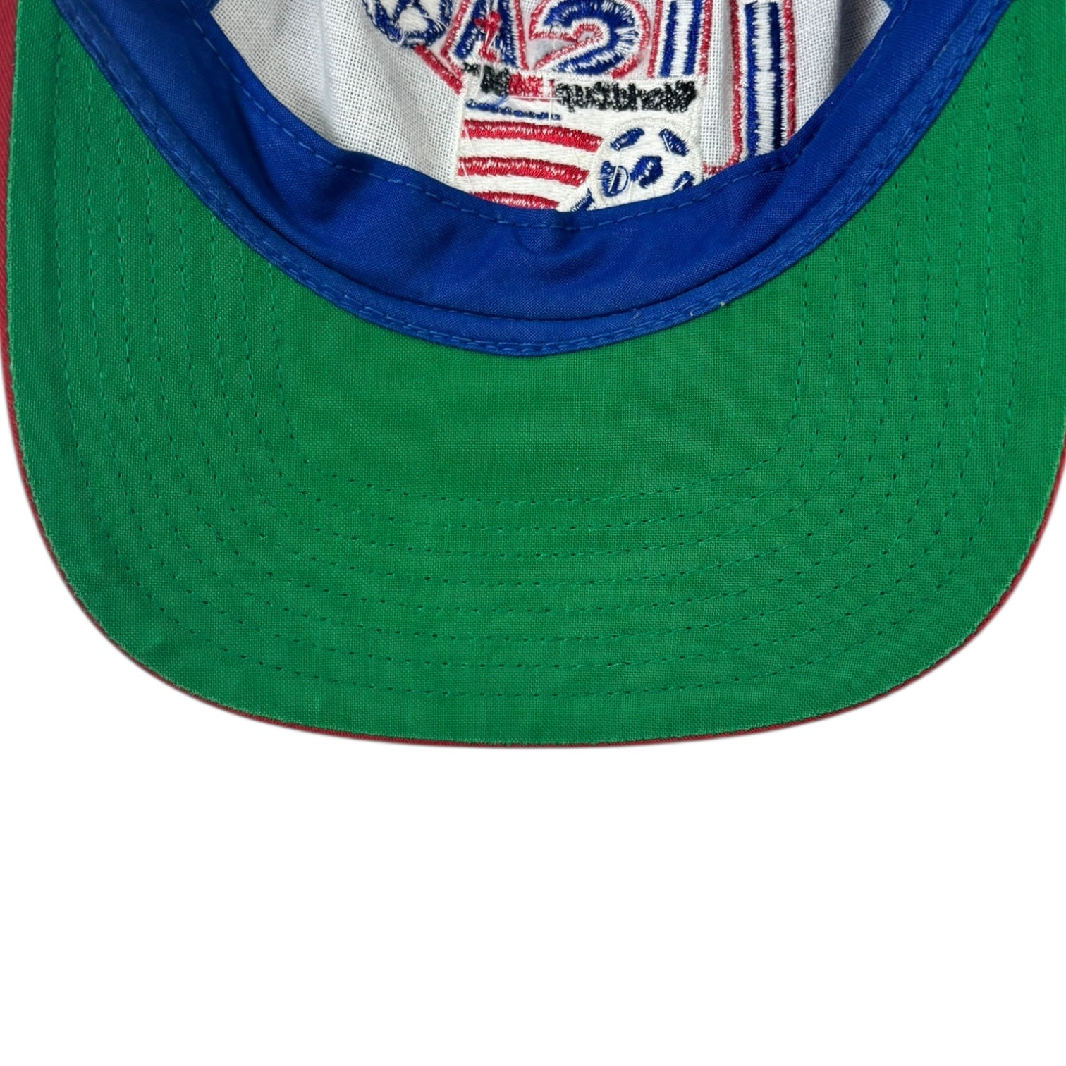 Vintage 1994 USA World Cup SnapBack Hat Blue