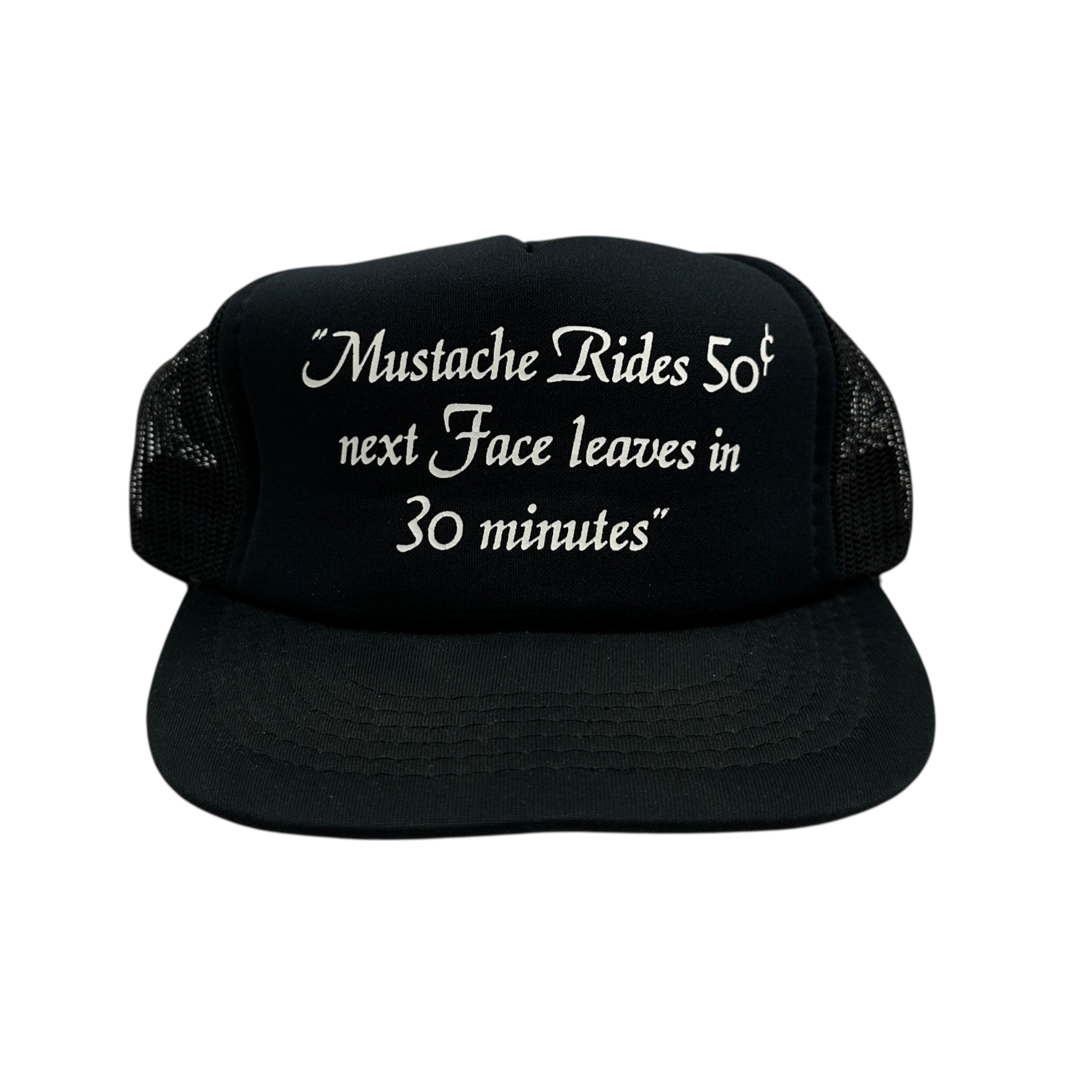 Vintage Moustache Ride Parody Hat