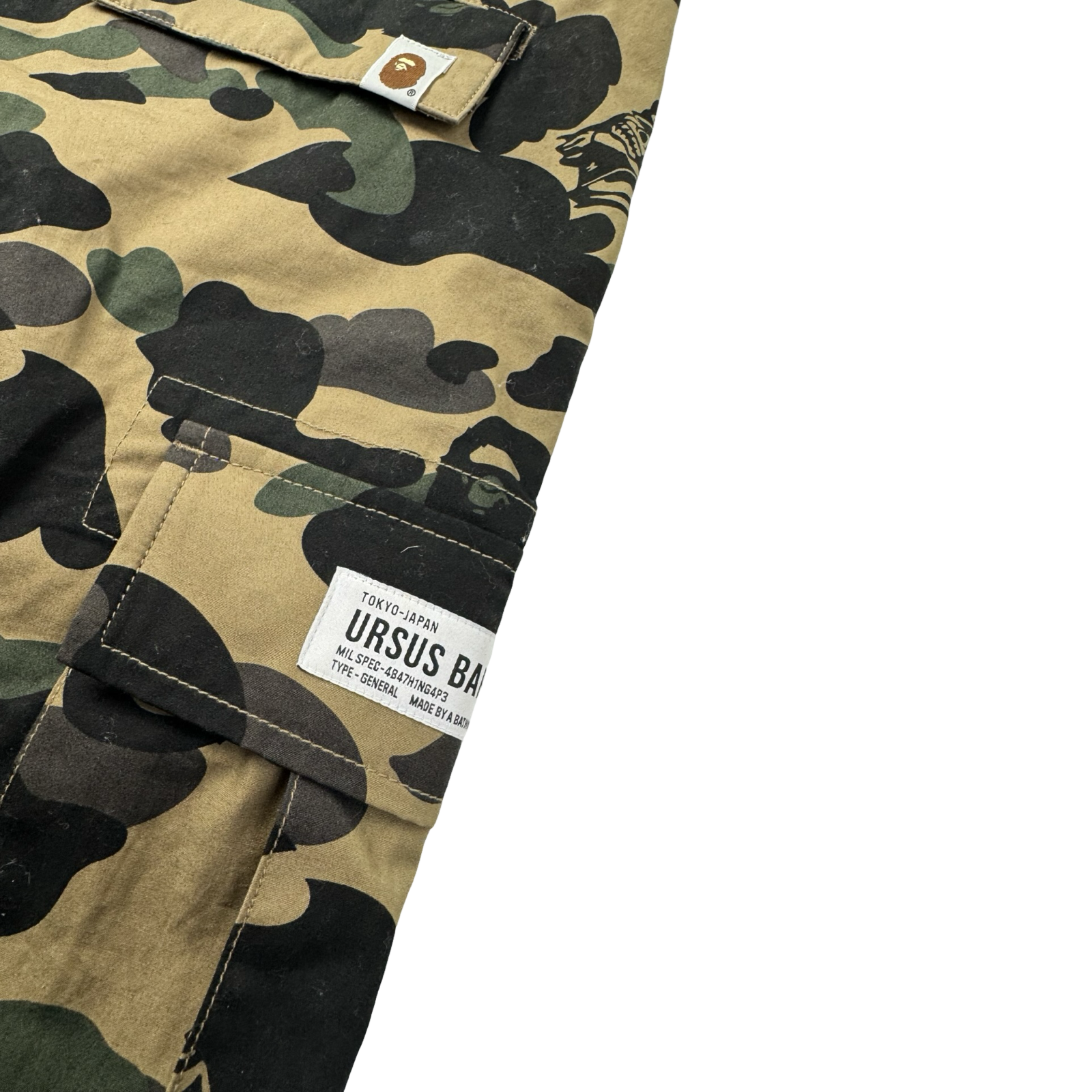 BAPE Ursus Military Camo Shorts