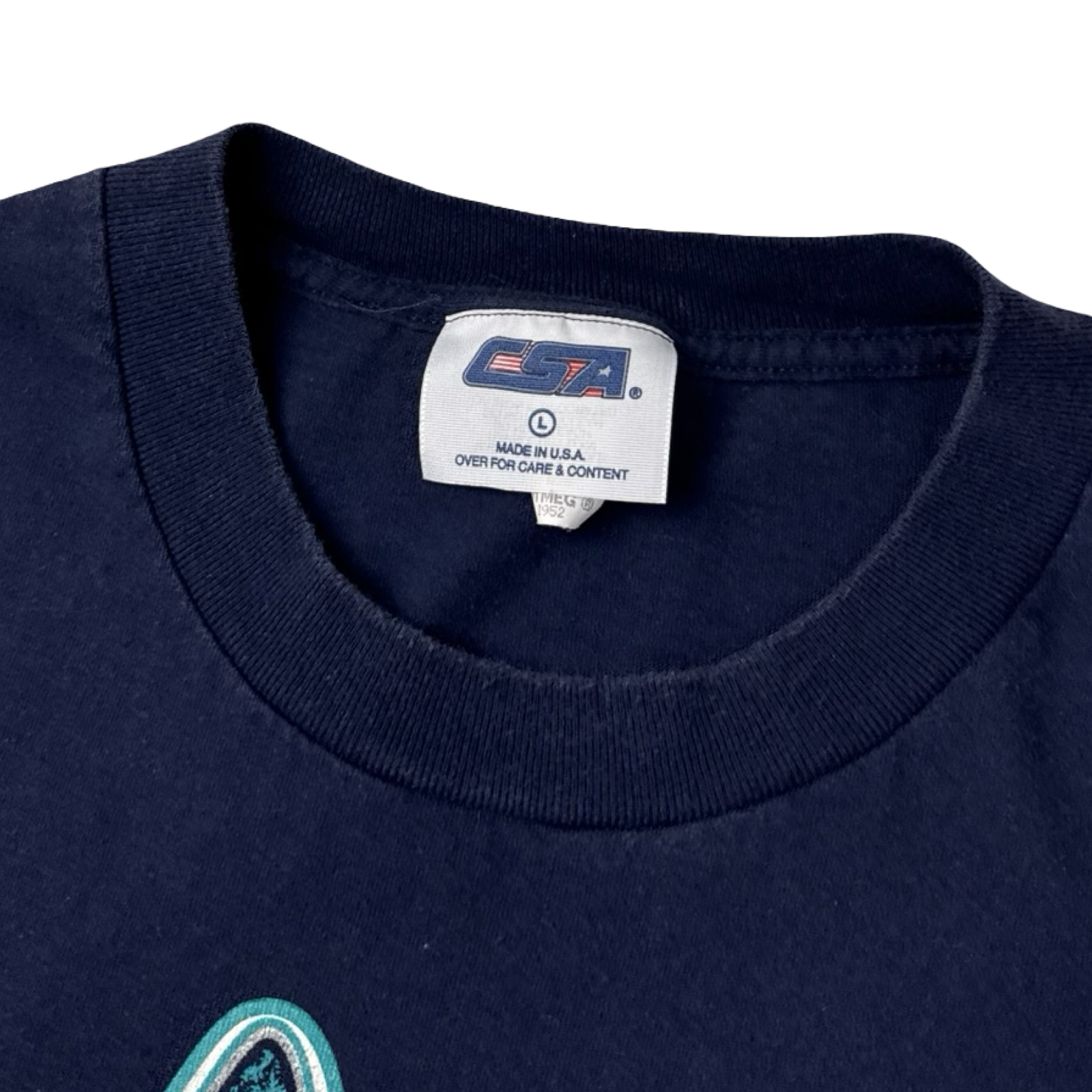 1996 Seattle Mariners Logo MLB T-Shirt Navy
