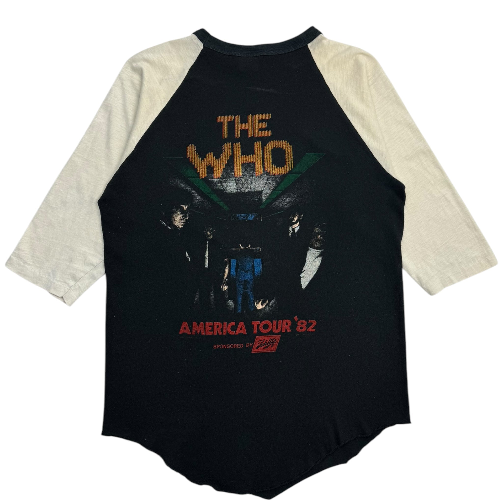 1982 The Who North American Tour Raglan T-Shirt