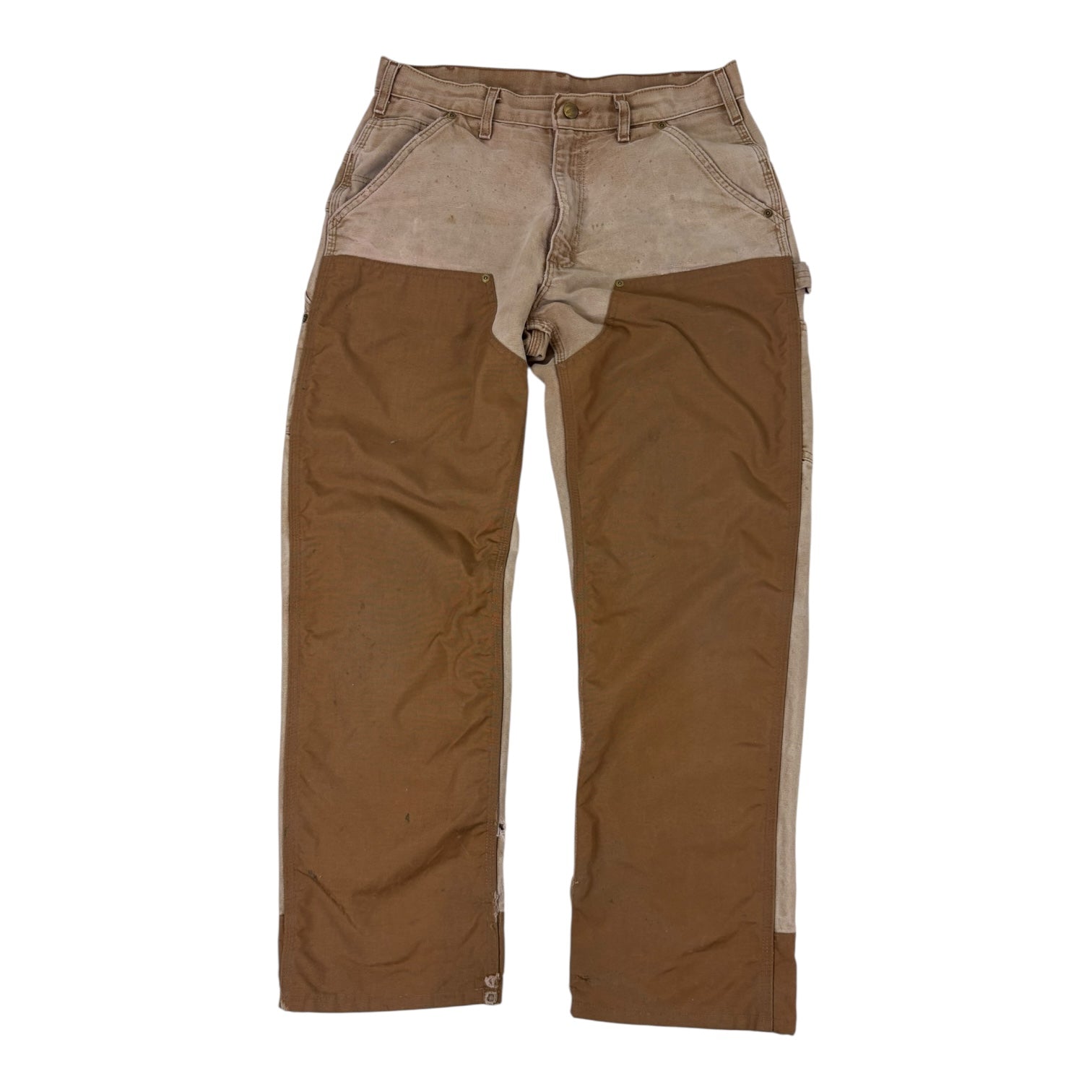 Vintage Carhartt Two-Tone Carpenter Pant Beige/Camel