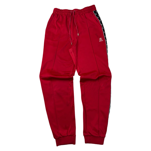(W) Stussy S-Link Pleated Track Pants Red