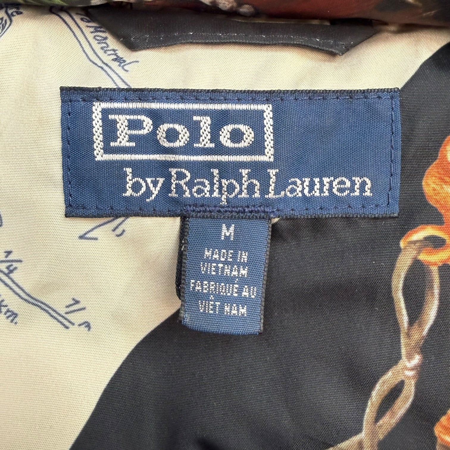 Polo Ralph Lauren Duck Down Graphic Puffer Jacket