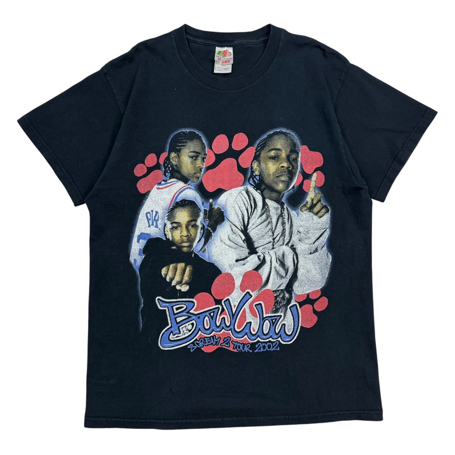 2002  Lil Bow Wow's Scream 2 Tour Tee Black
