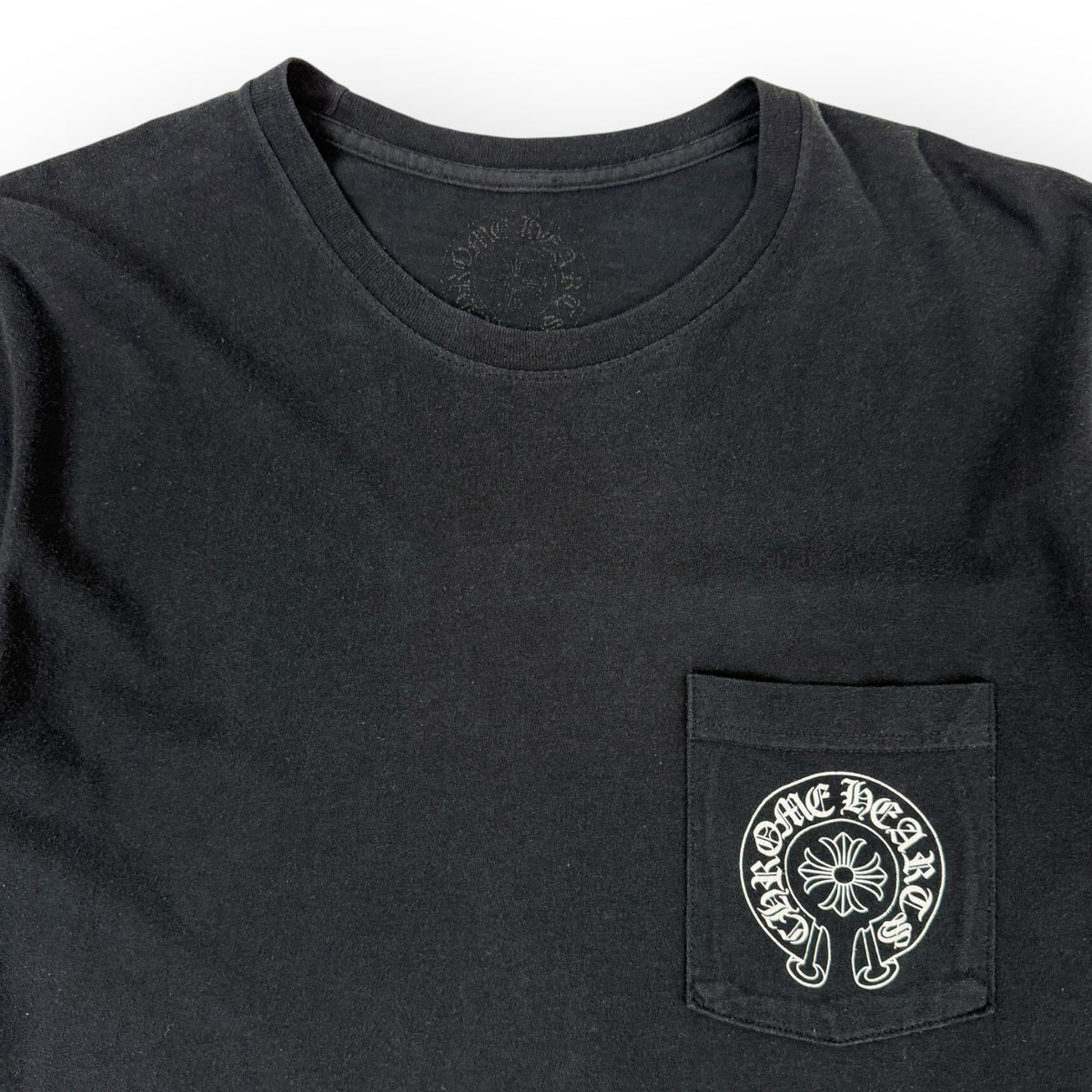 Chrome Hearts Horse Shoe Hong Kong T-Shirt Black
