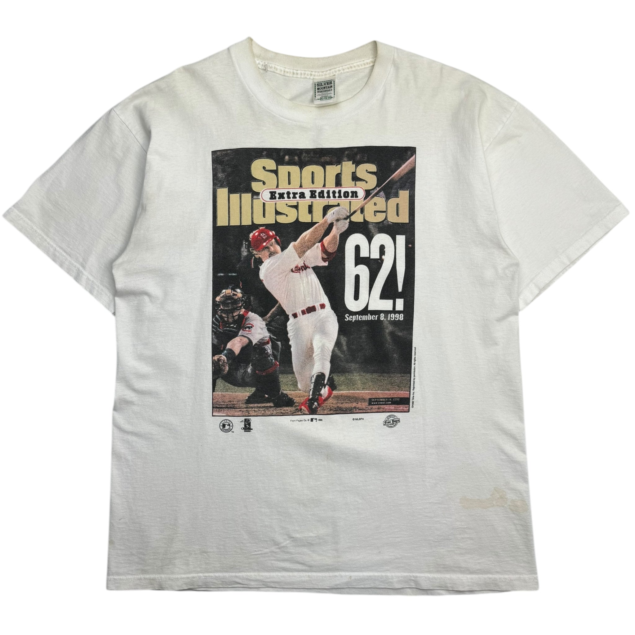 1998 Mark McGwire Sports Illustrated Cover Photo T-Shirt