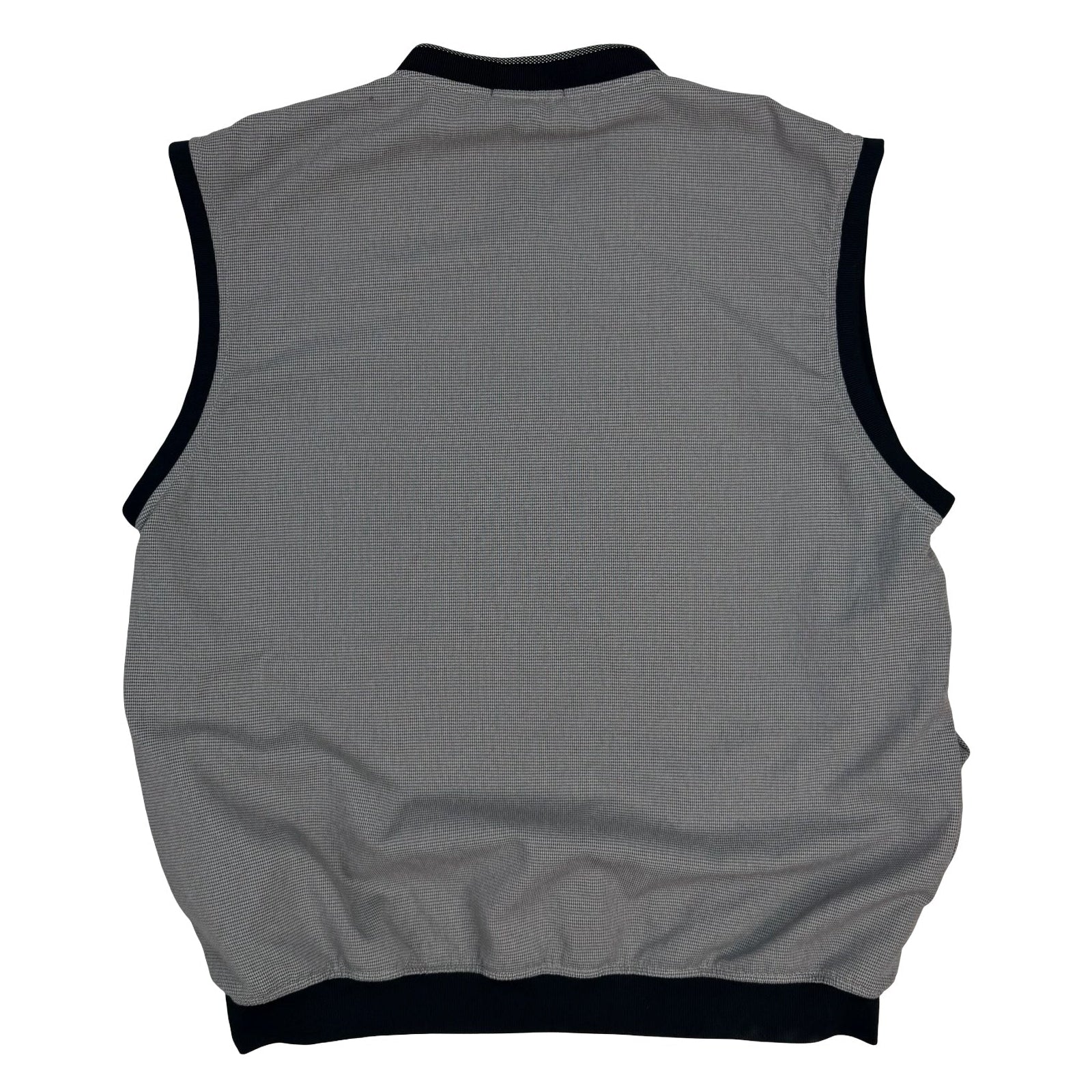 Vintage Ashworth Embroidered Vest Grey