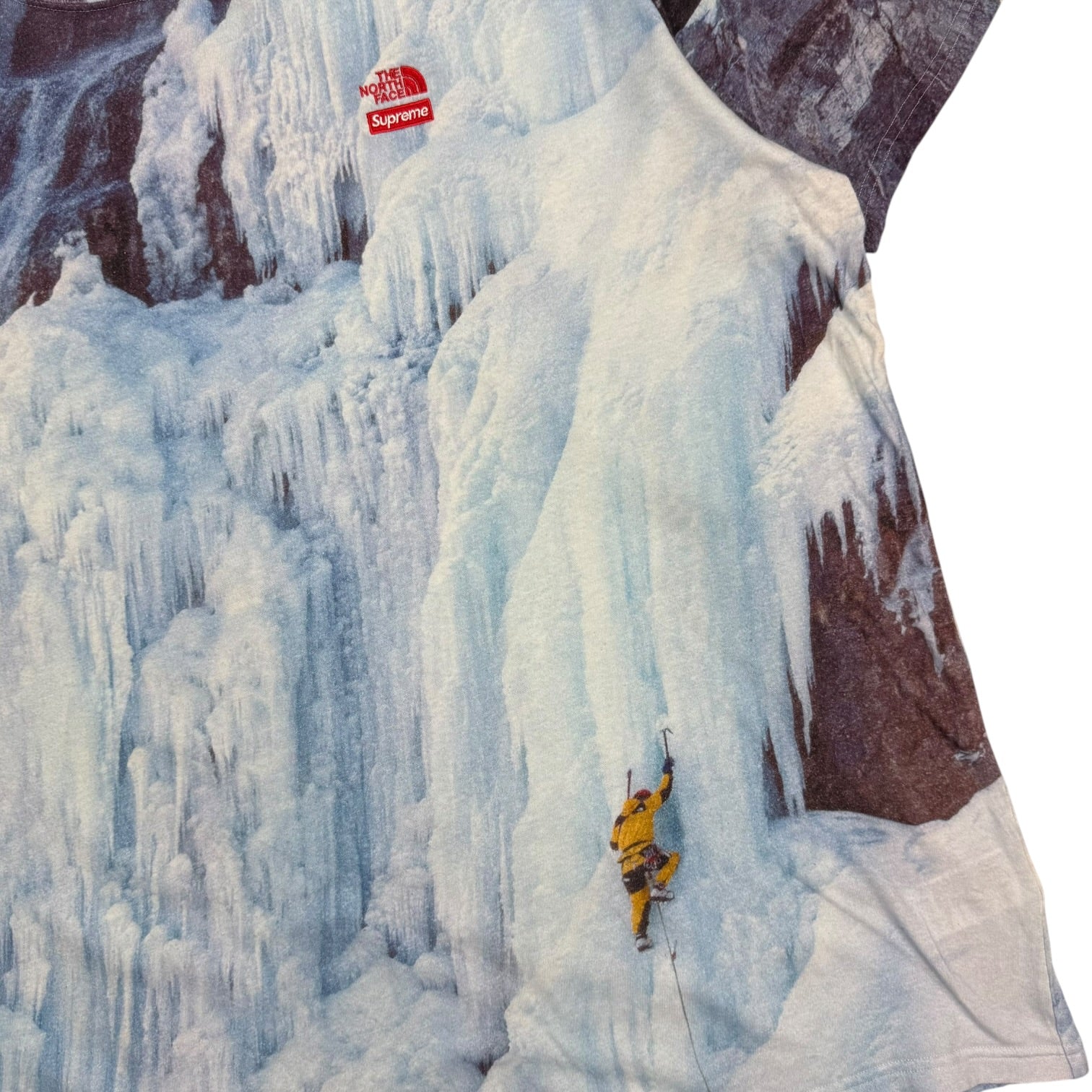 Supreme x The North Face Ice Climb Tee Blue