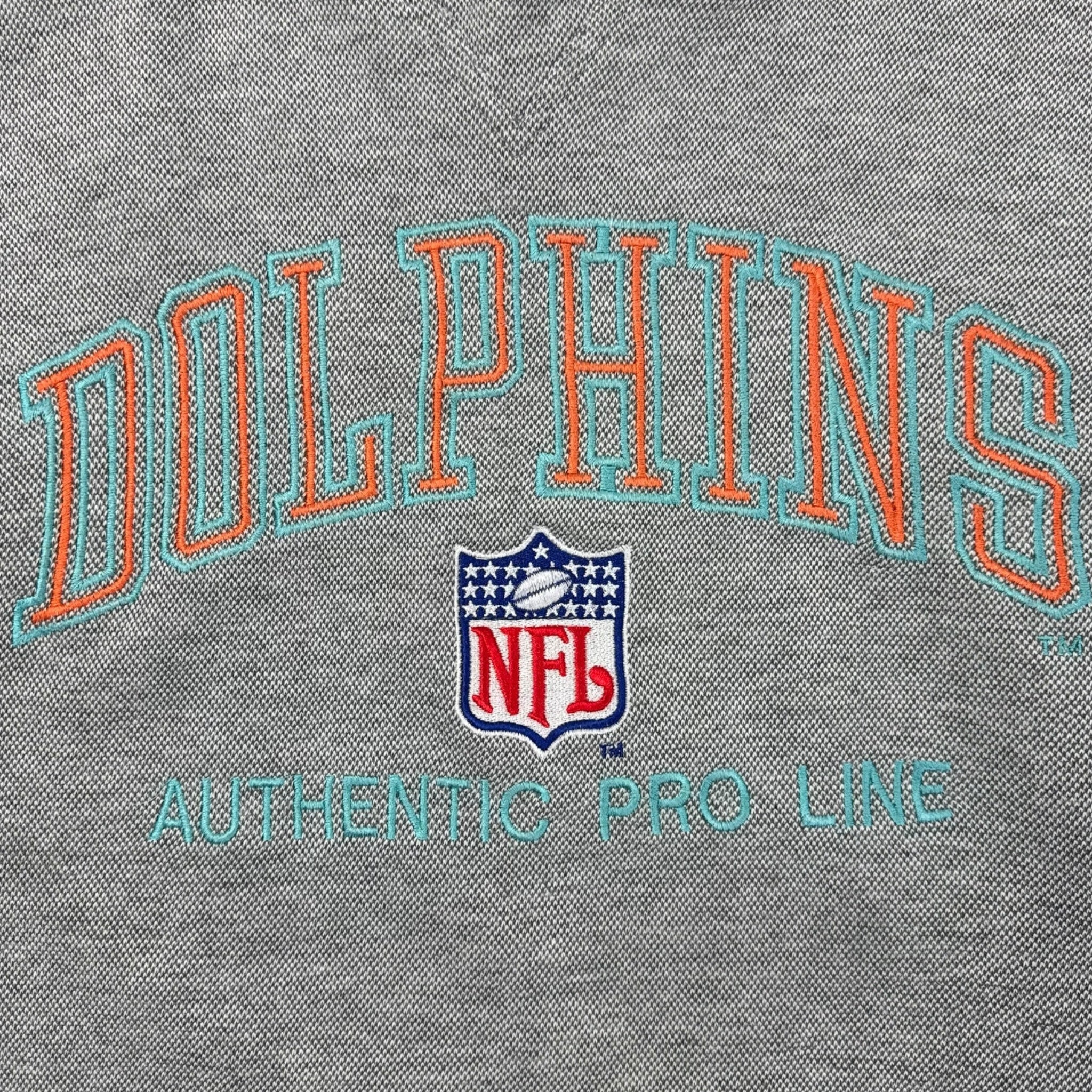 Vintage Miami Dolphins Logo Athletic Crew Neck