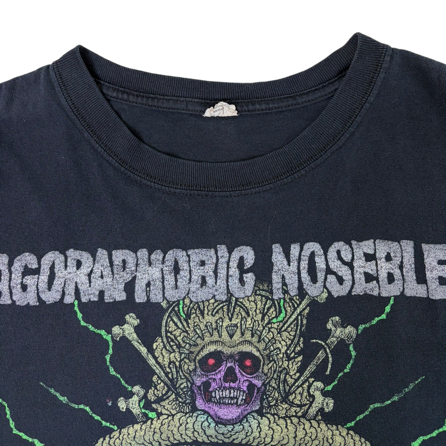 Vintage Agoraphobic Nosebleed T-Shirt Black