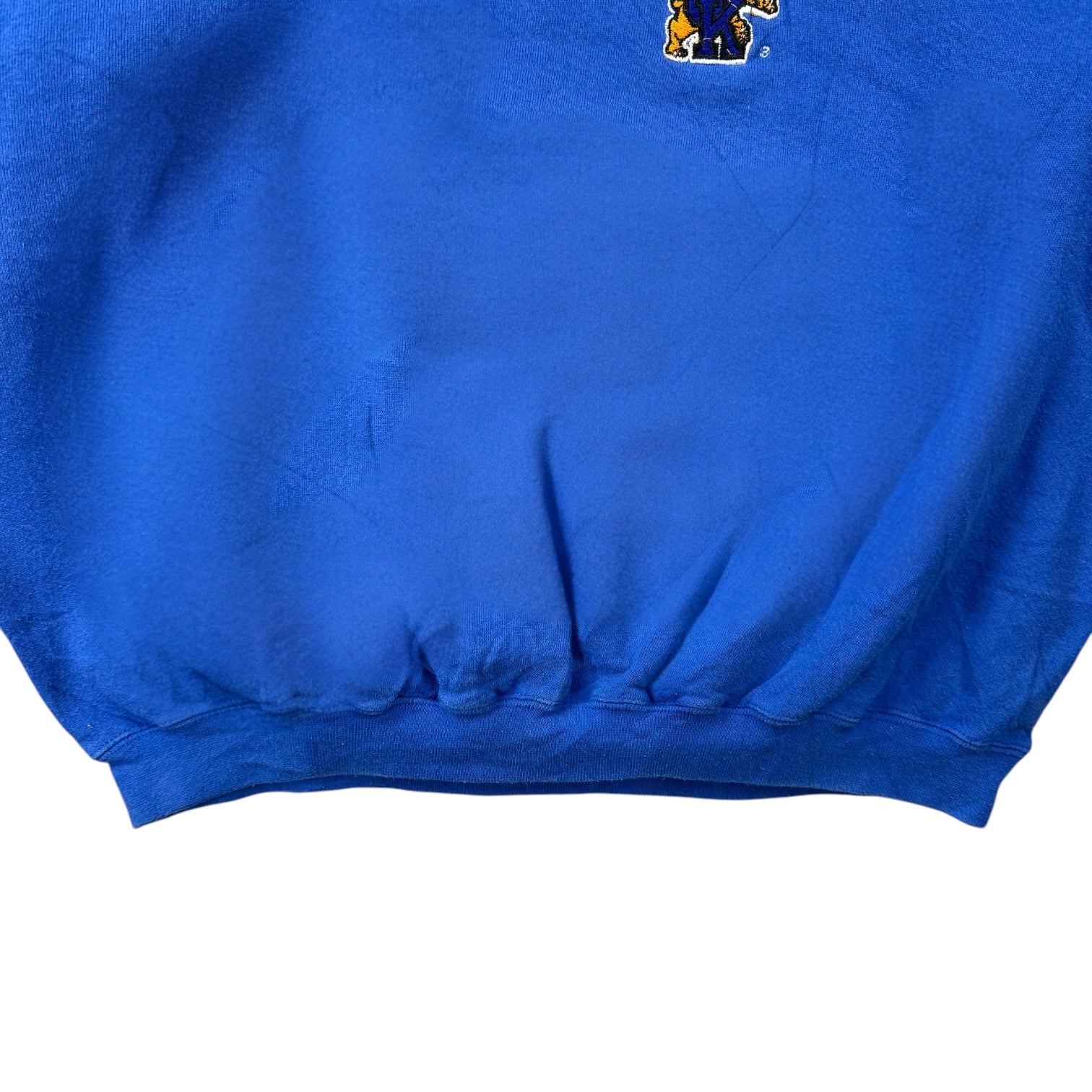 Vintage Logo Athletic Kentucky Wildcats Crewneck Blue