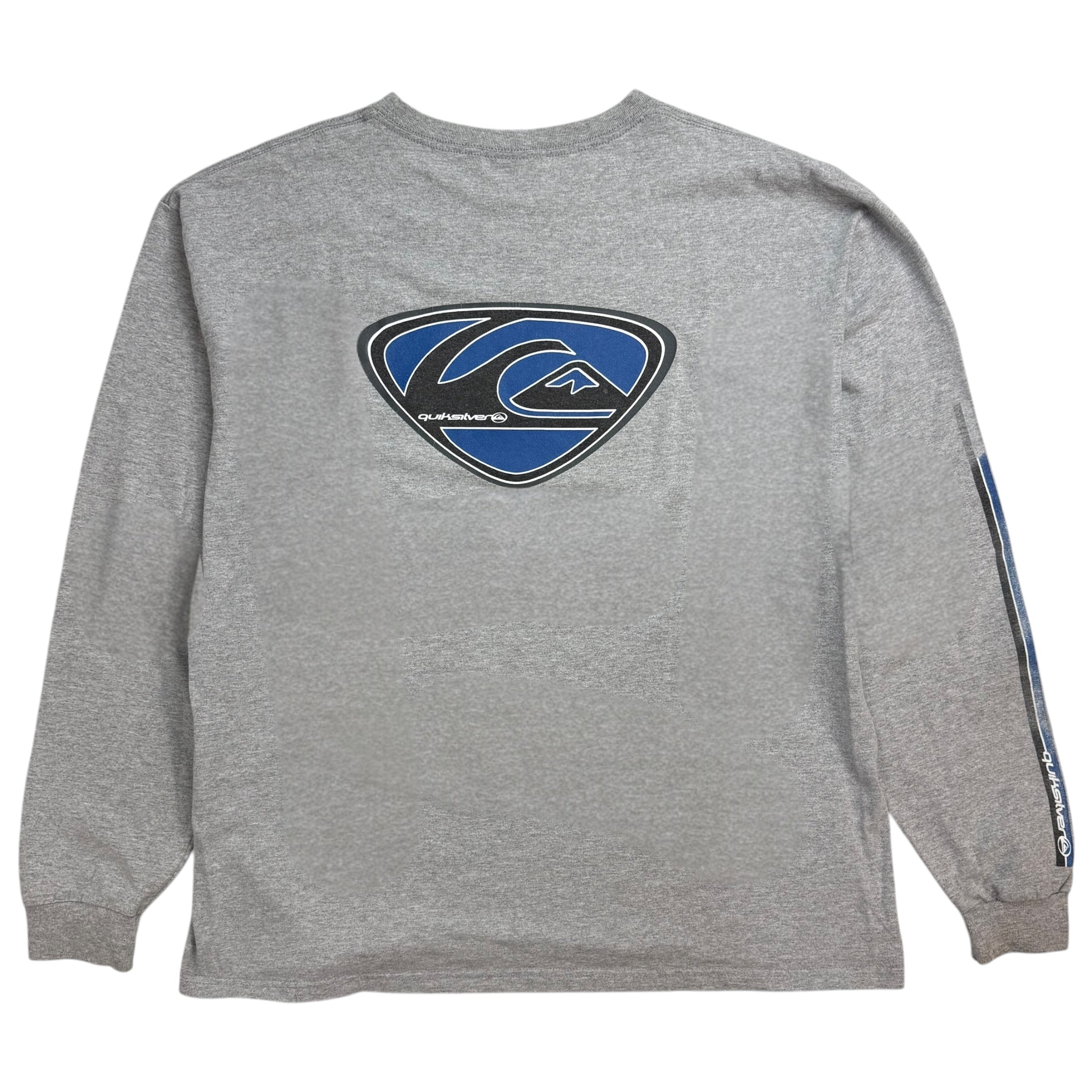 Vintage Quicksilver L/S Tee Grey/Blue