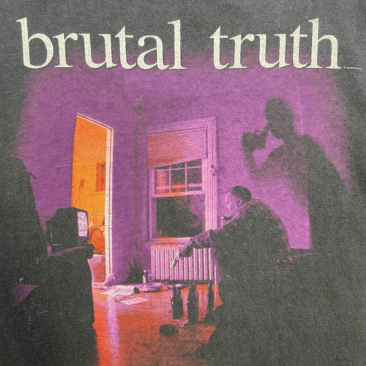 Vintage 1990’s Brutal Truth “Kill Trend Suicide” Long Sleeve T-Shirt Black
