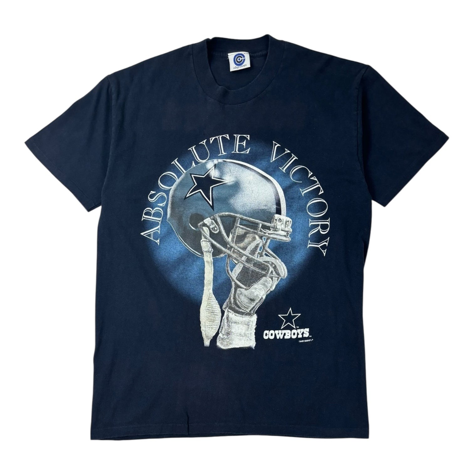 Vintage 1996 Dallas Cowboys “Absolute Victory” T-Shirt Navy