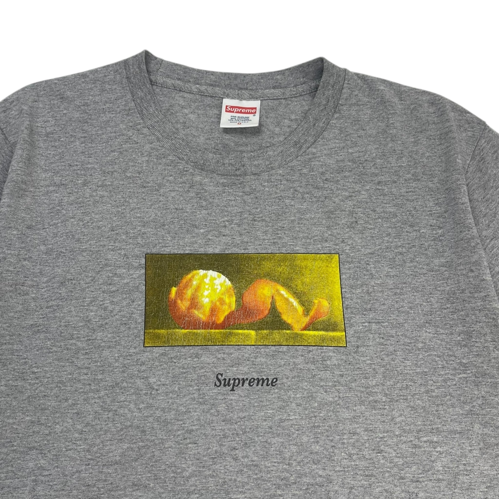 Supreme Peel S/S Tee Heather Grey